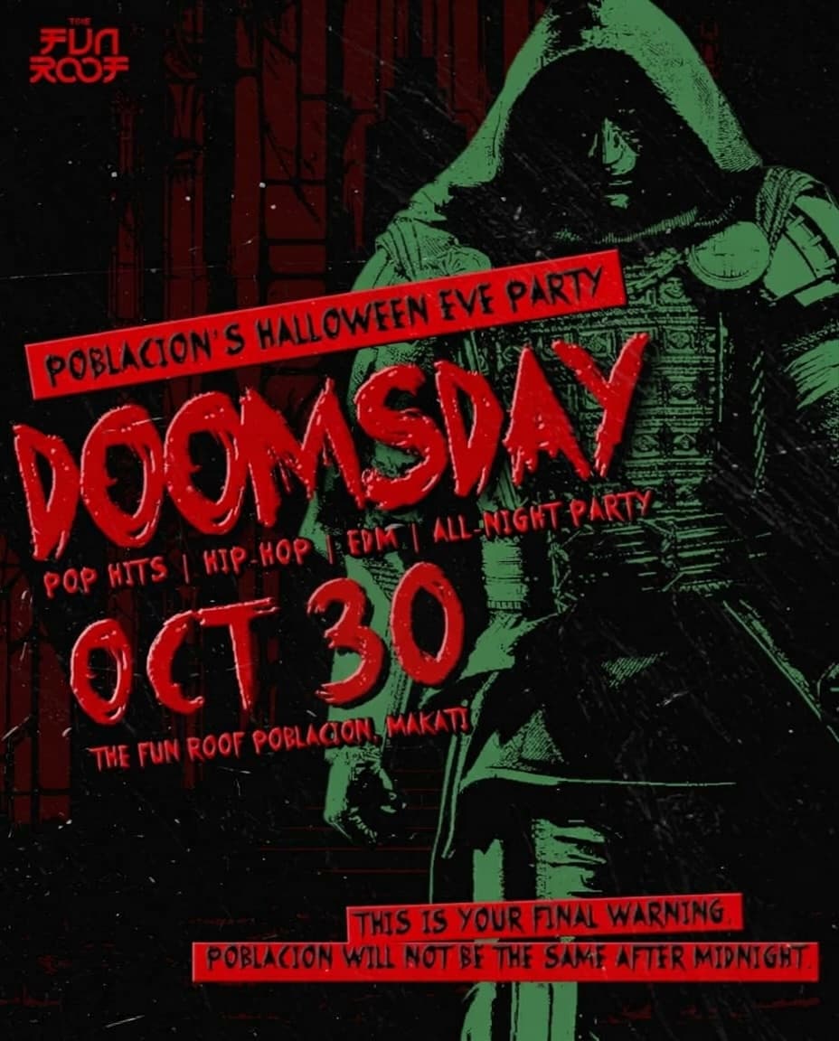 HALLOWEEN WEEKEND IN POBLACION flyer - image 3 of 4