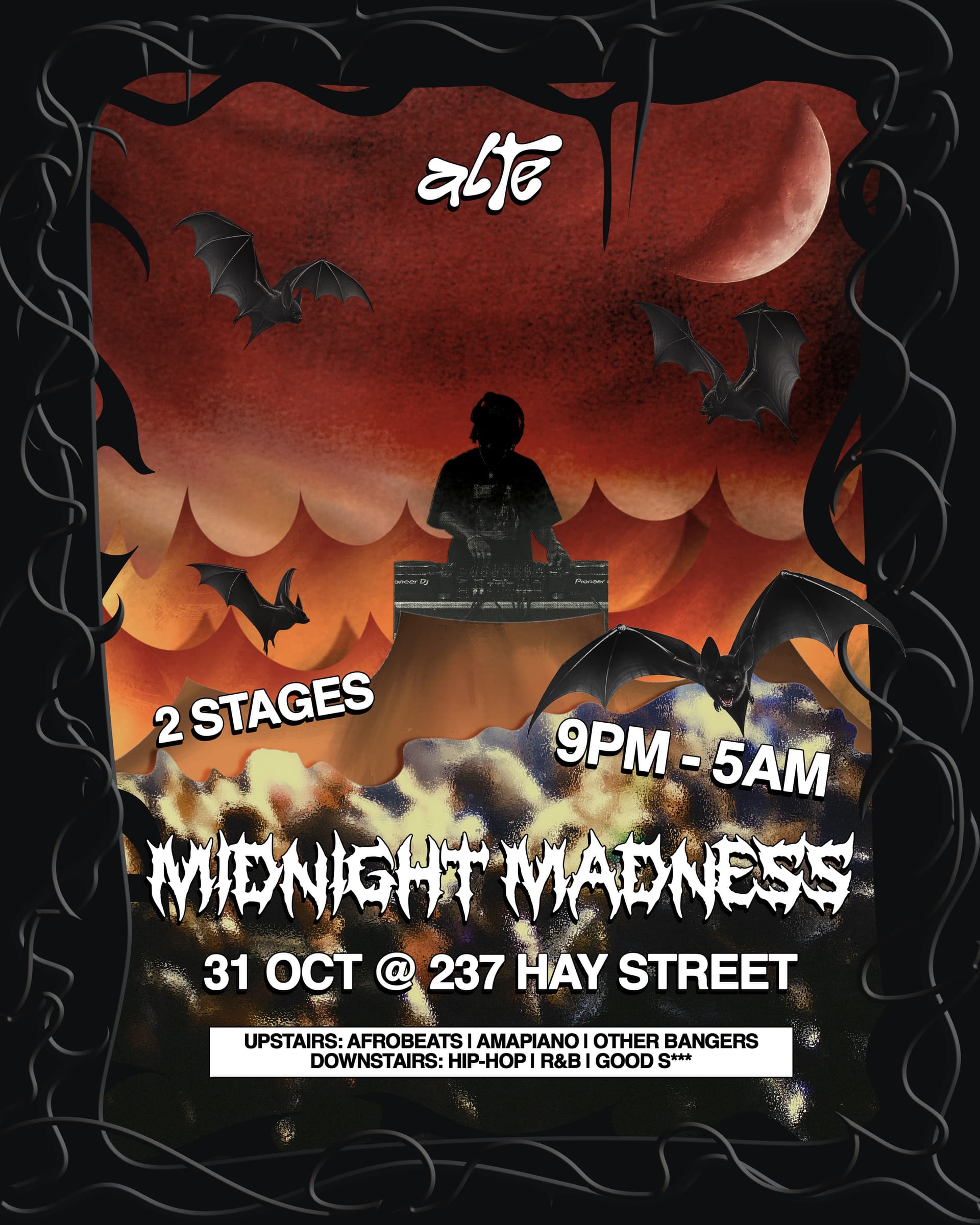 ALTÉ Presents: Midnight Madness flyer