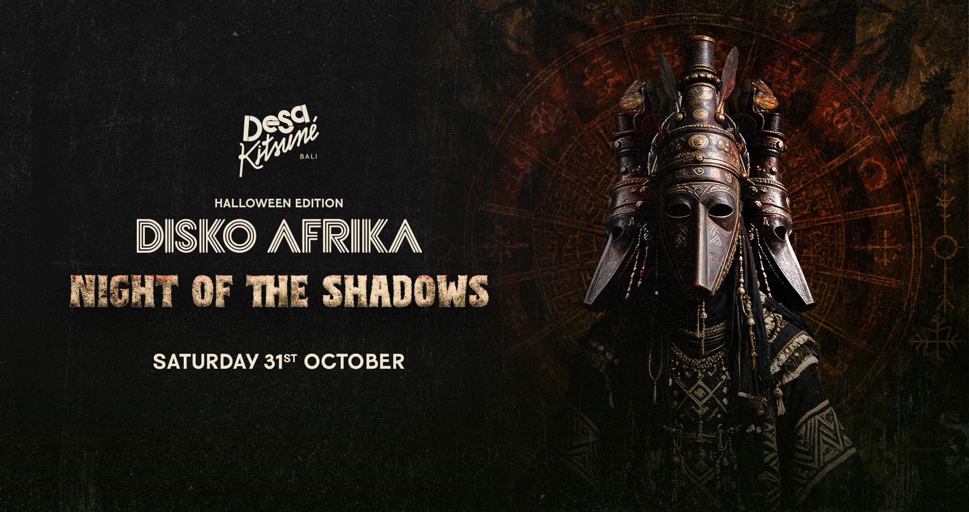 DISKO AFRIKA: Night of the Shadows flyer