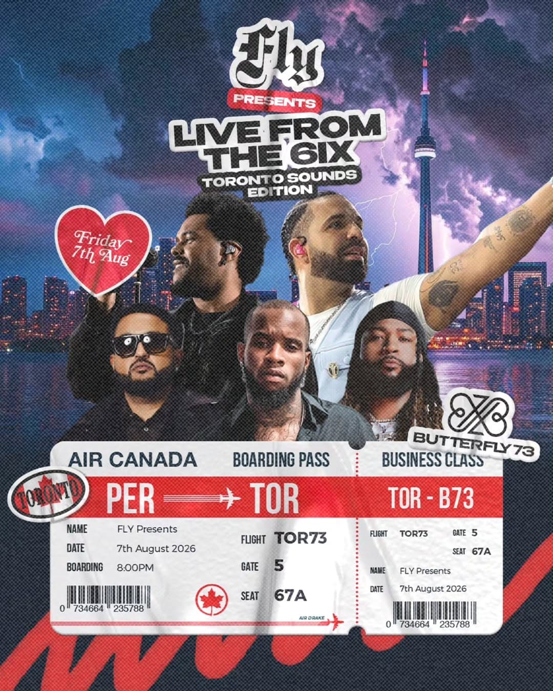 FLY PRESENTS - Toronto Sounds Edition flyer