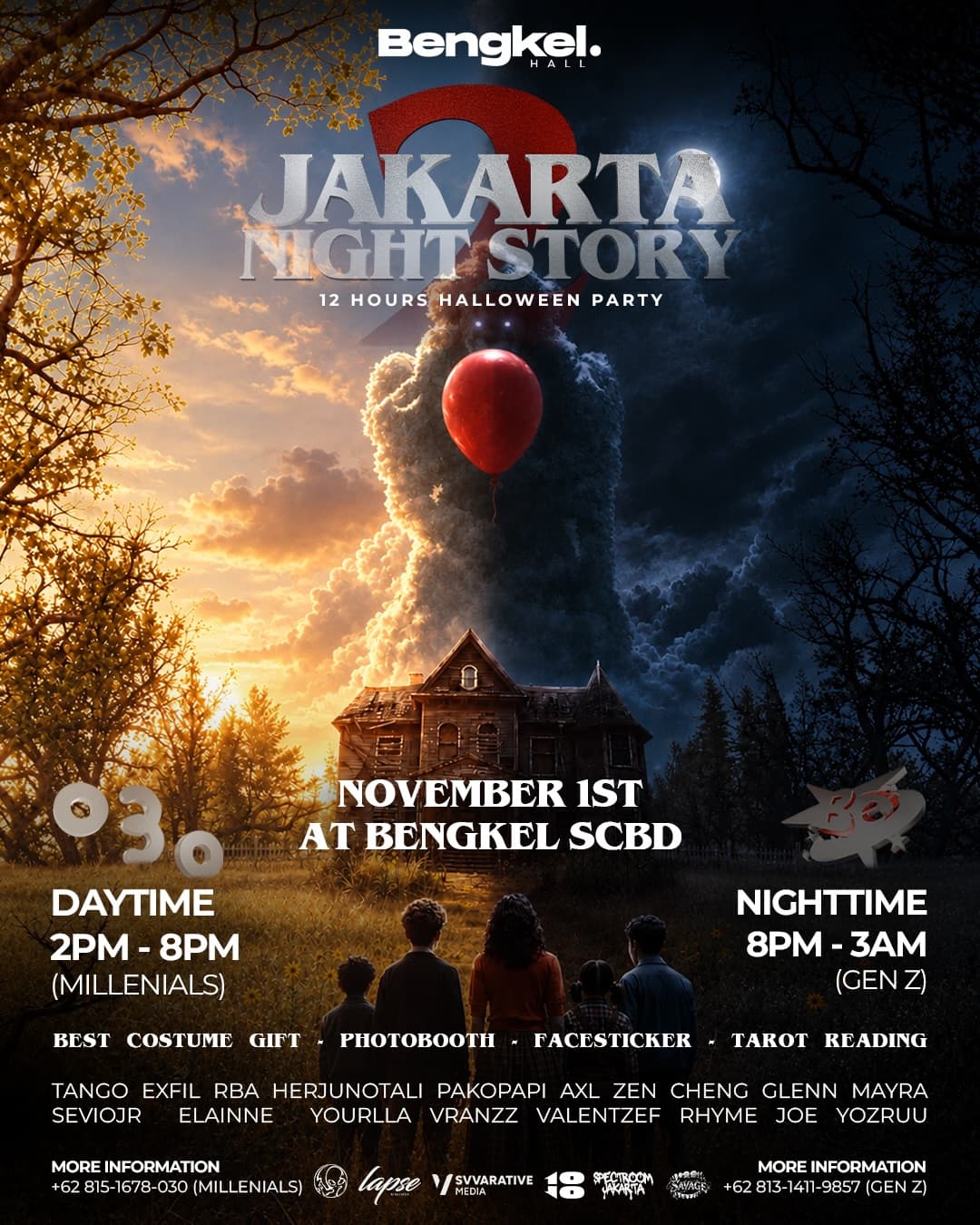 Jakarta Night Story chapter 2 flyer