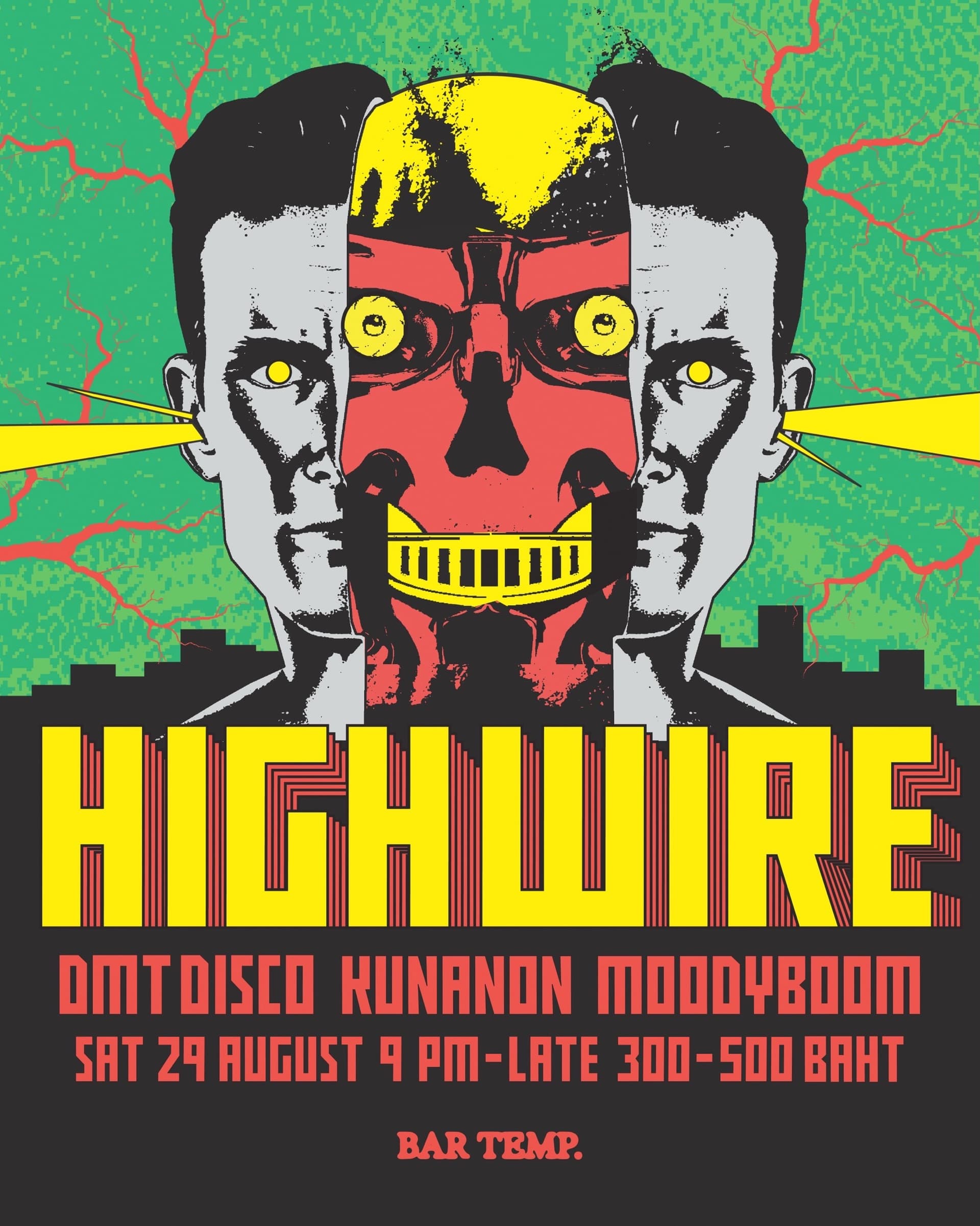 HIGH WIRE flyer