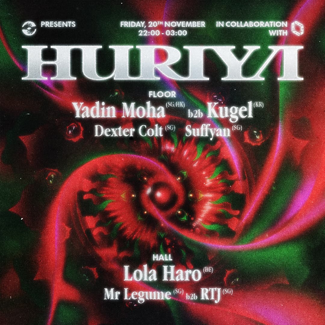 RASA & Shutter Rhythms present Huriya flyer