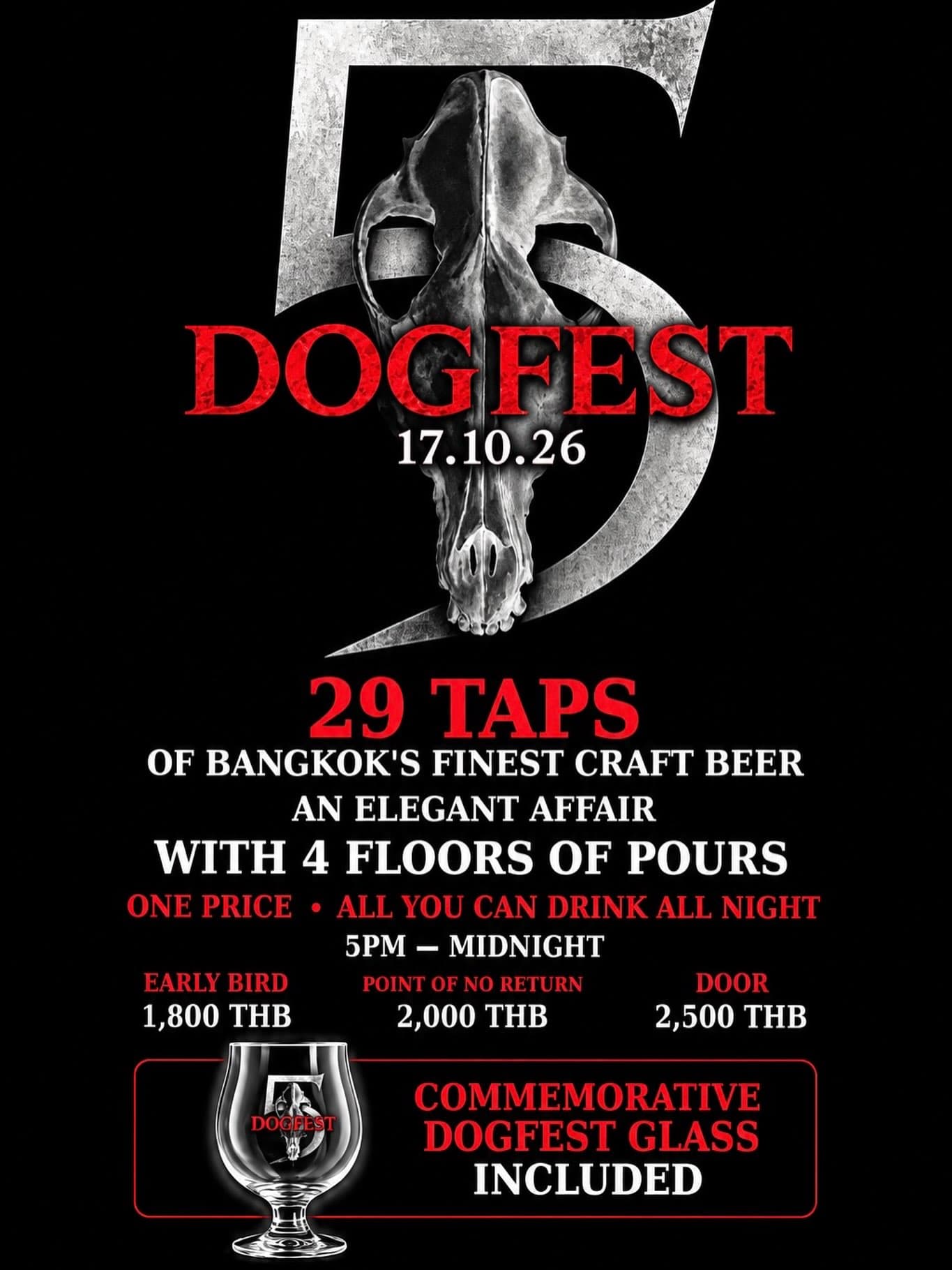 DOGFEST 5 flyer