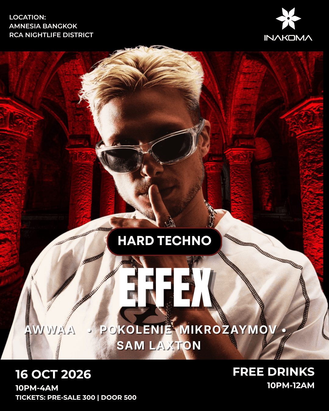 INA KOMA: EFFEX flyer