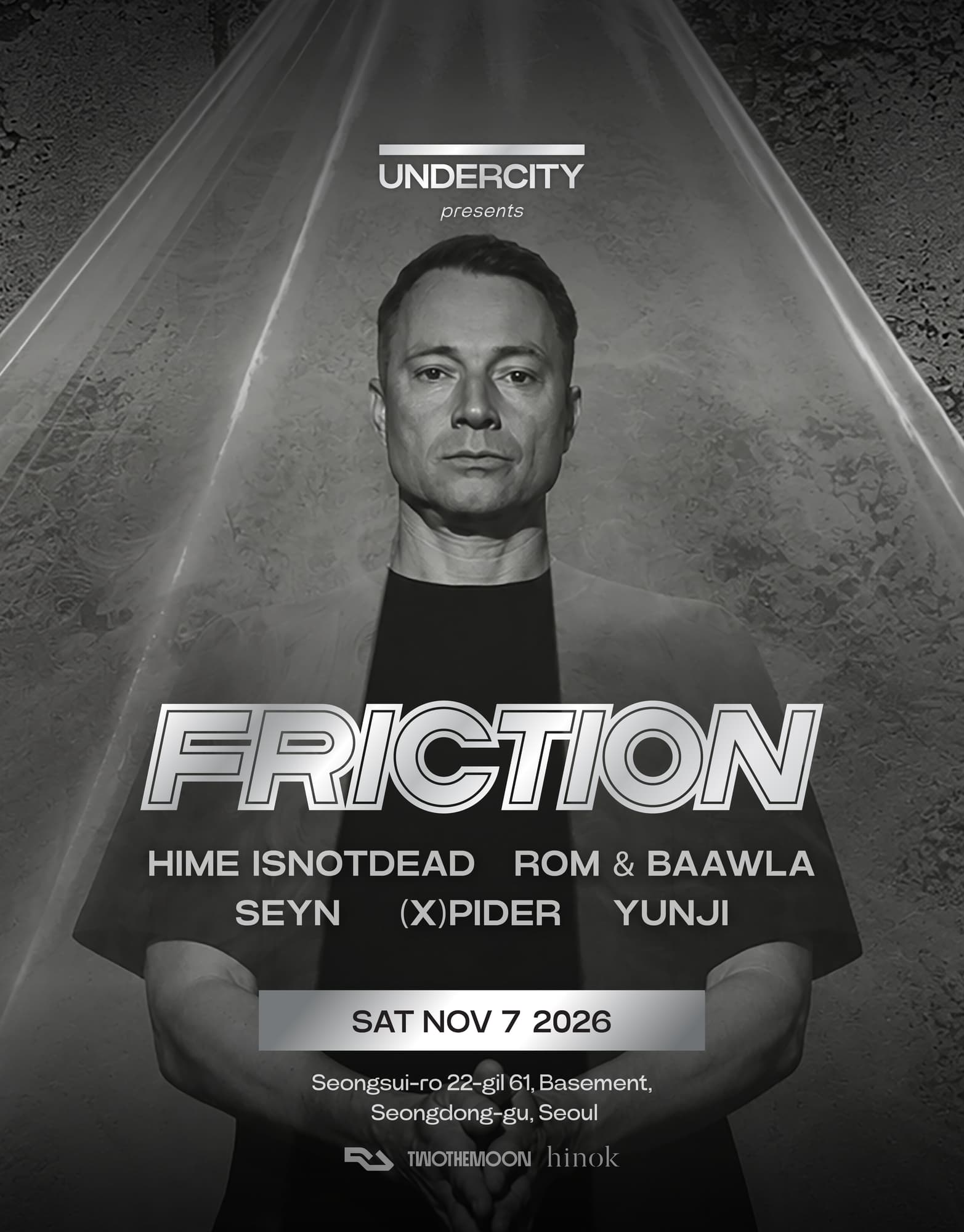 UNDERCITY presents Friction flyer