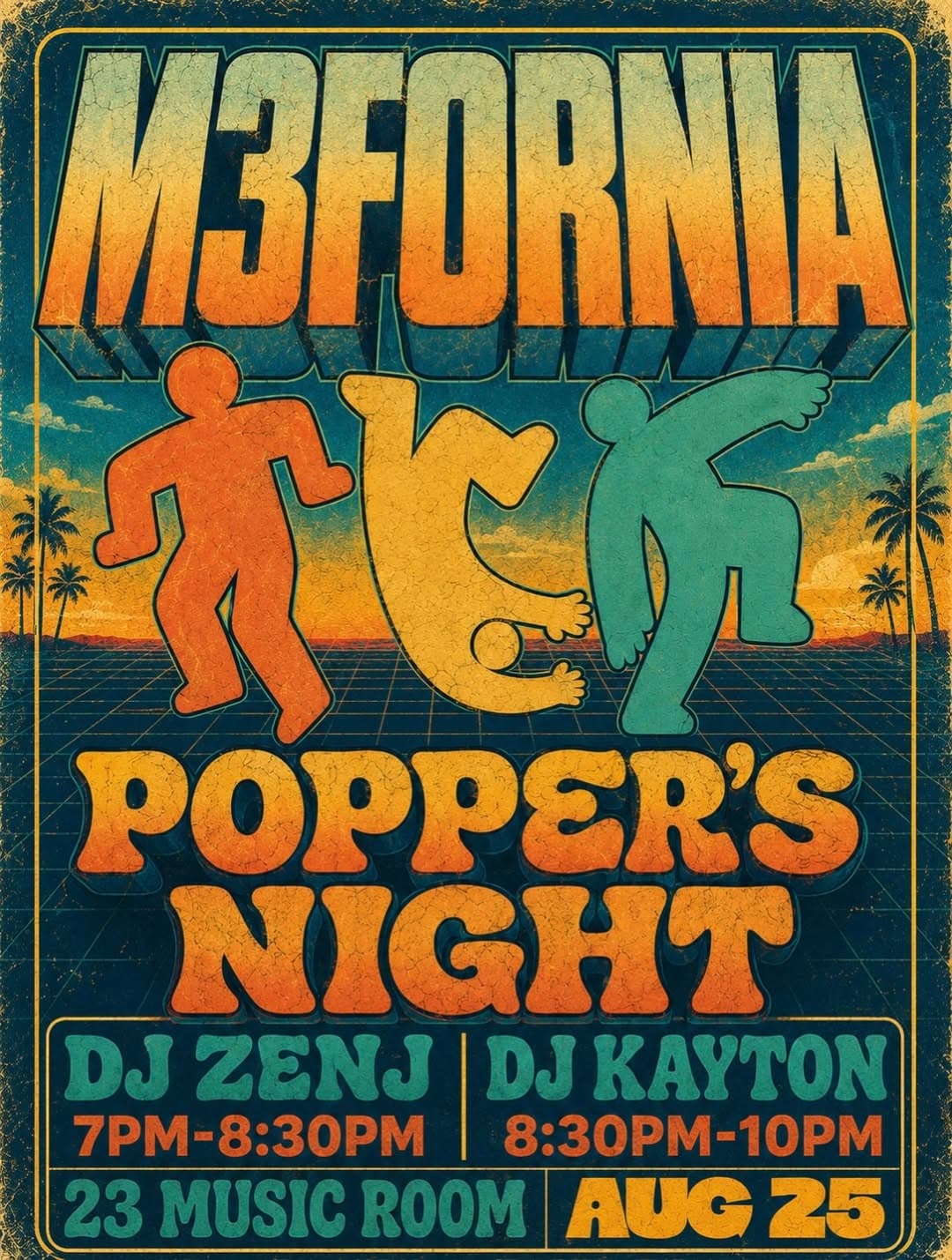 M3FORNIA vol.2 flyer