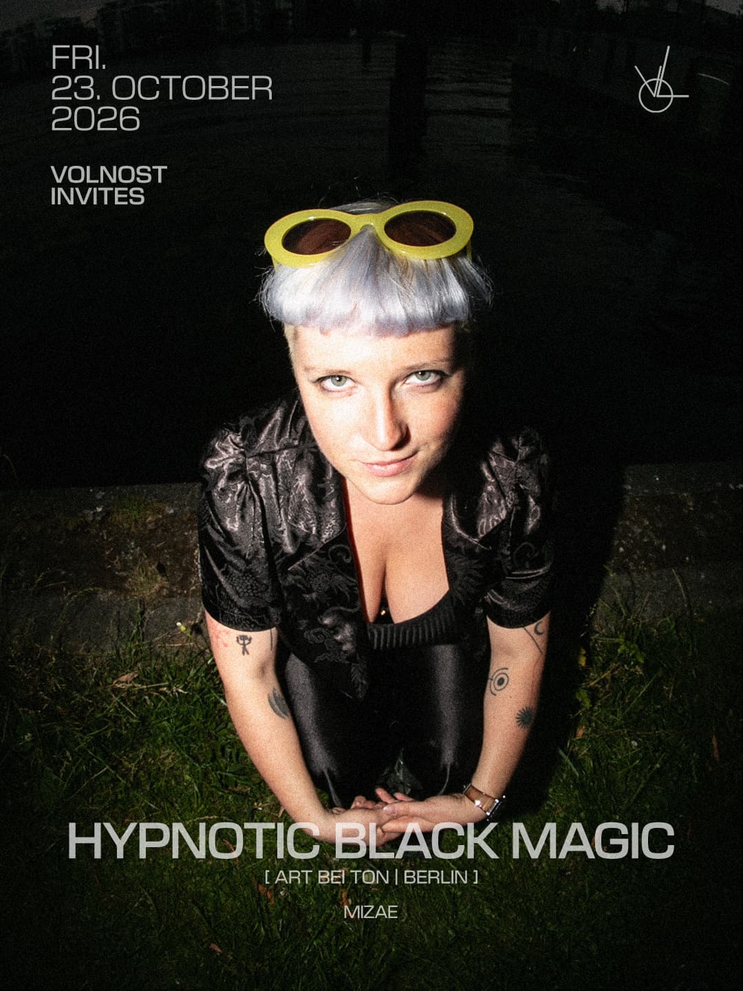 Volnost INVITES 'Hypnotic Black Magic' flyer - image 2 of 2