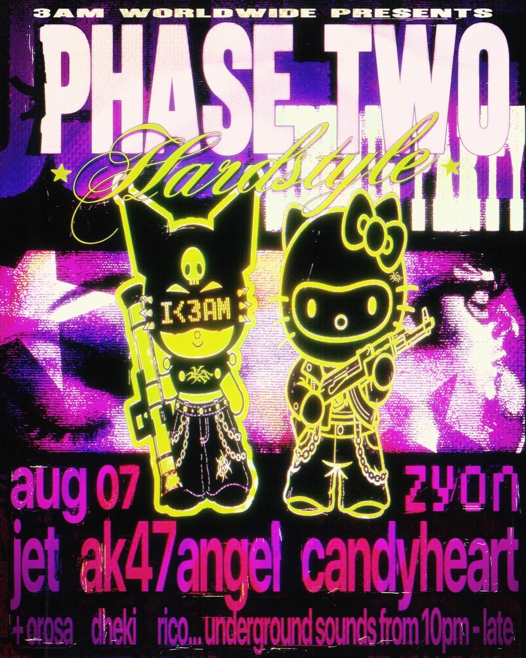 3AM GOES HARDSTYLE - PHASE TWO flyer