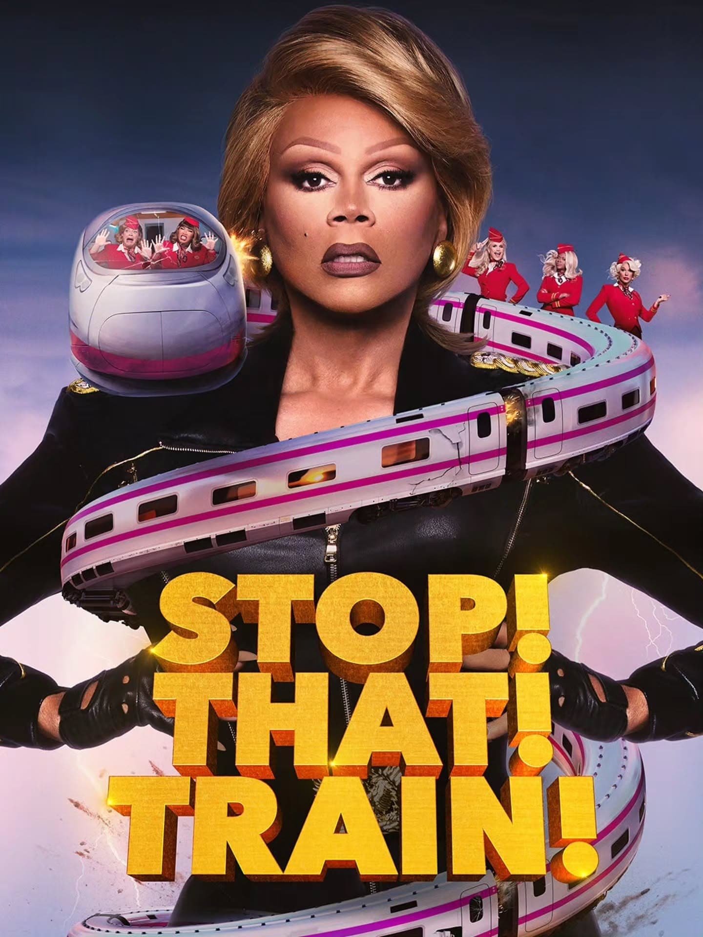The Big Gay Premiere of Stop! That! Train! flyer