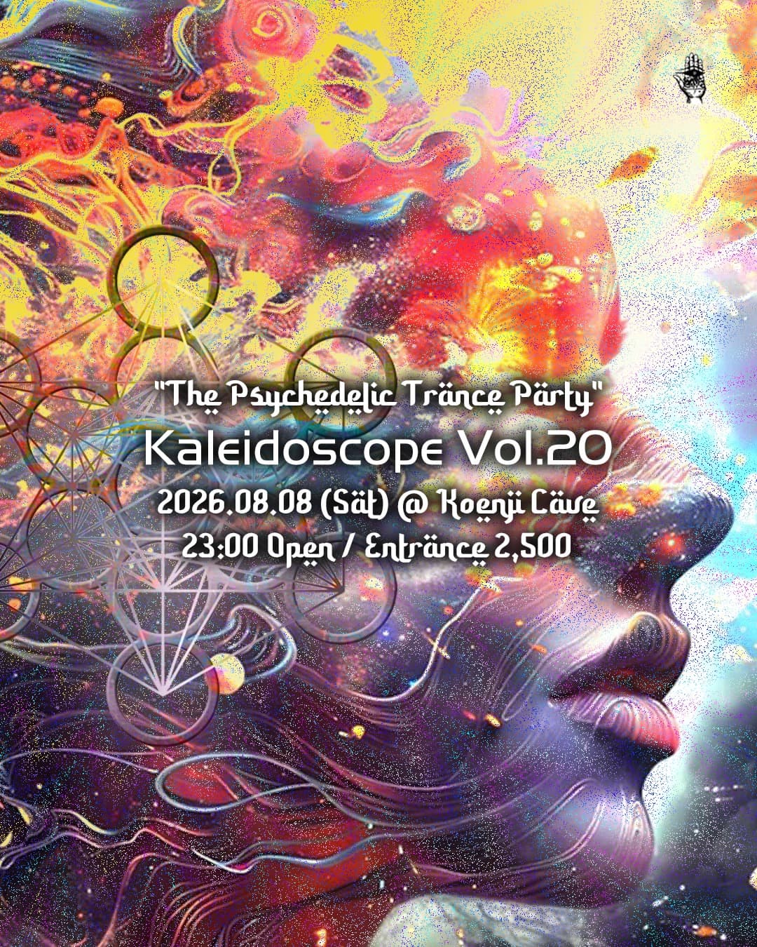 The Psychedelic Trance Party - Kaleidoscope Vol.20 flyer