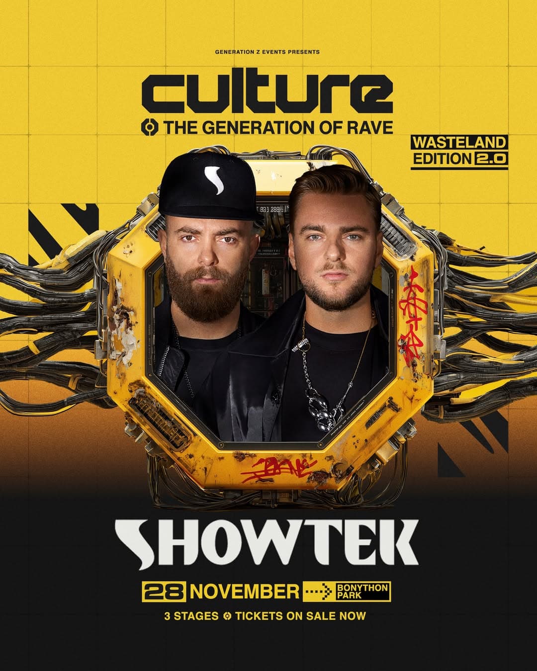 CULTURE: GENERATION OF RAVE - Wasteland Edition 2.0 flyer