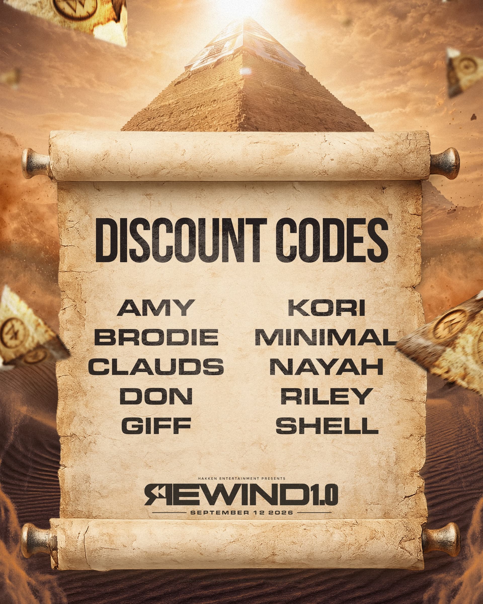 REWIND 1.0 flyer - image 2 of 2