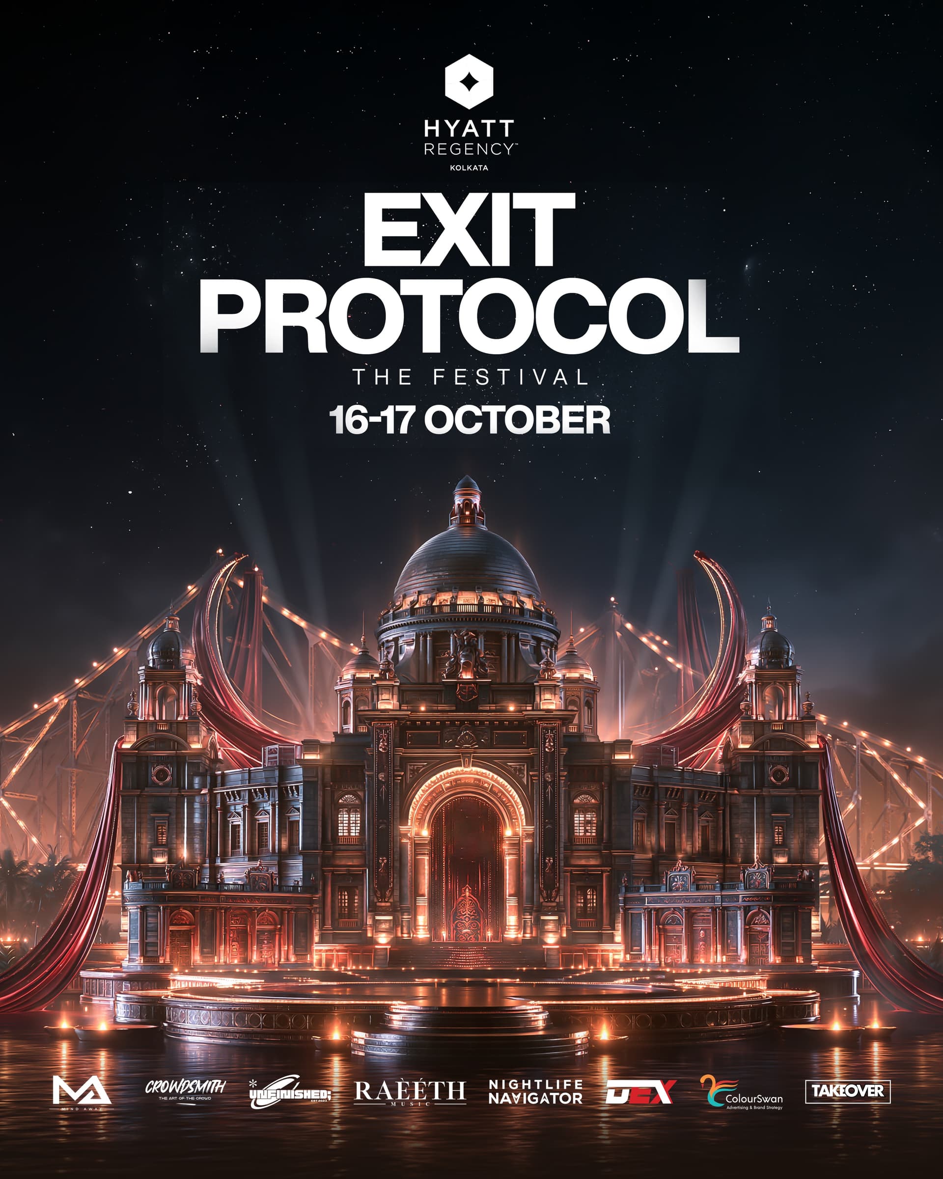 Exit Protocol - The Festival flyer