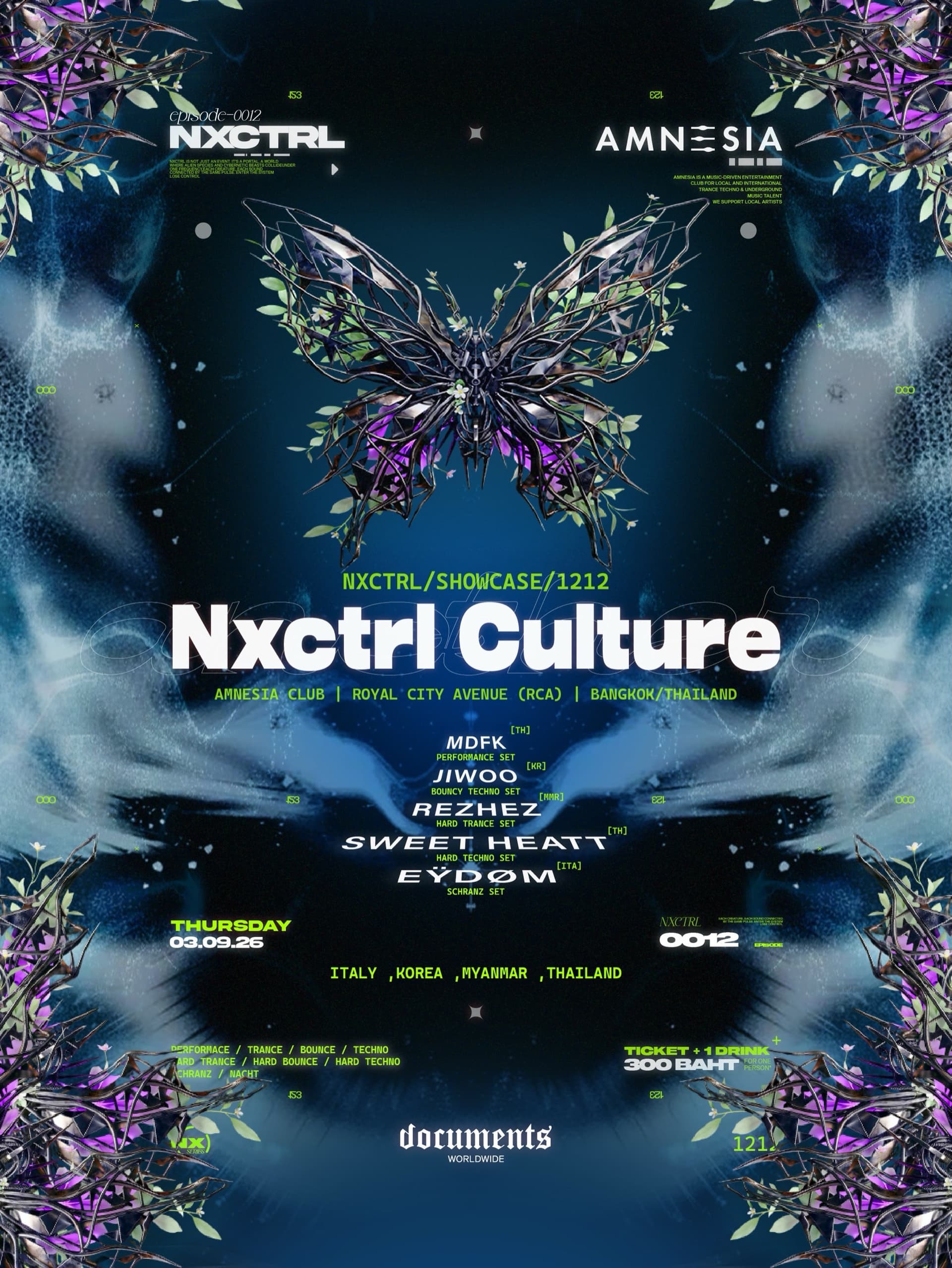 NXCTRL Culture Episode-1212 flyer
