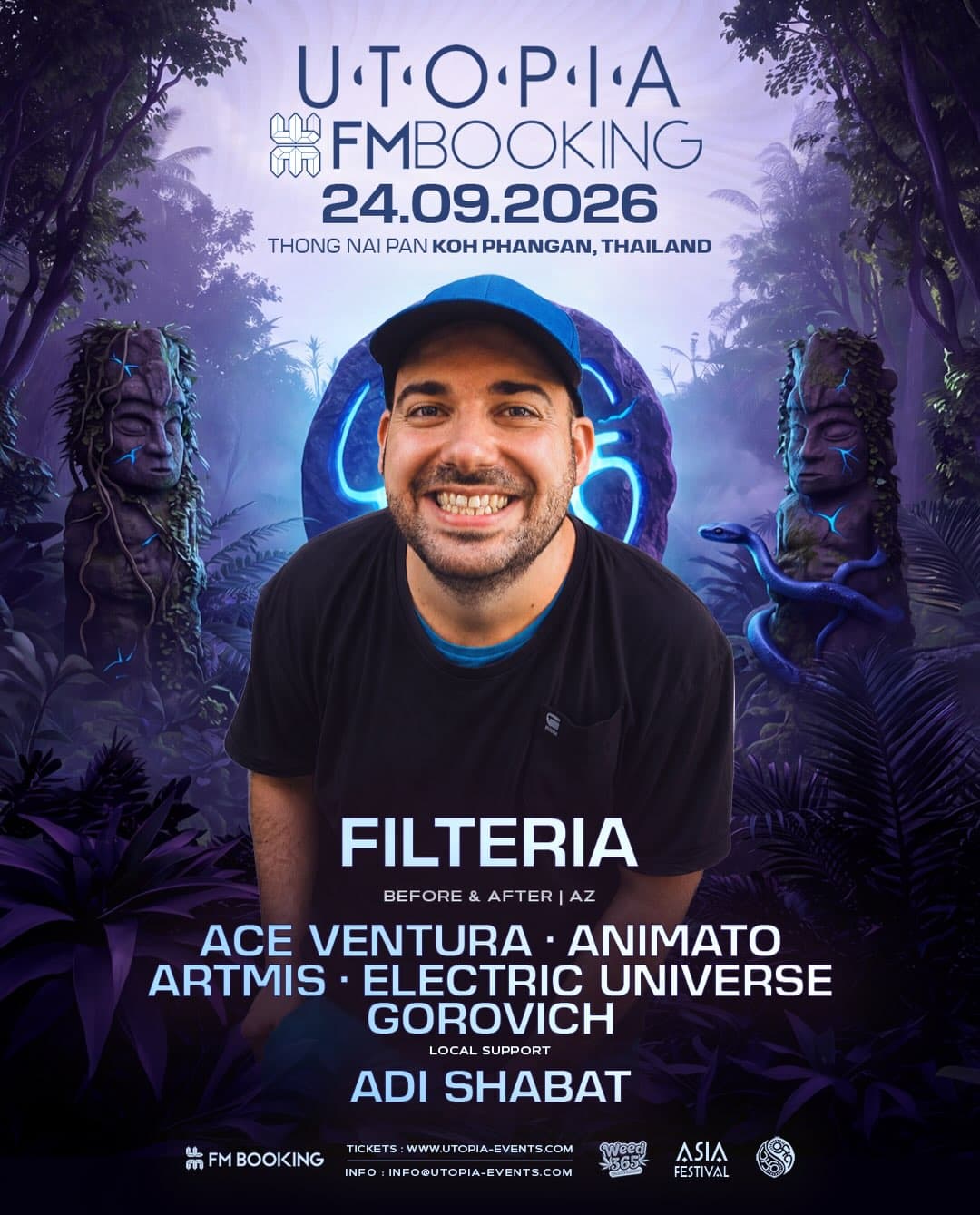 UTOPIA & FM BOOKING flyer - image 3 of 8