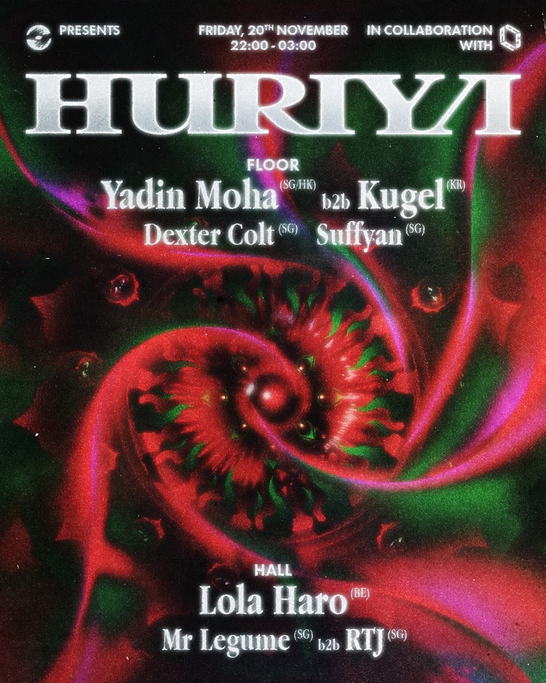 RASA & Shutter Rhythms present Huriya flyer - image 2 of 8