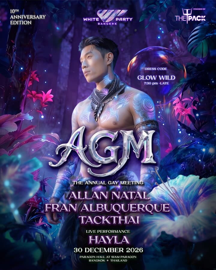 White Party Bangkok presents AmaXon - 10th Anniversary Edition flyer - image 3 of 9