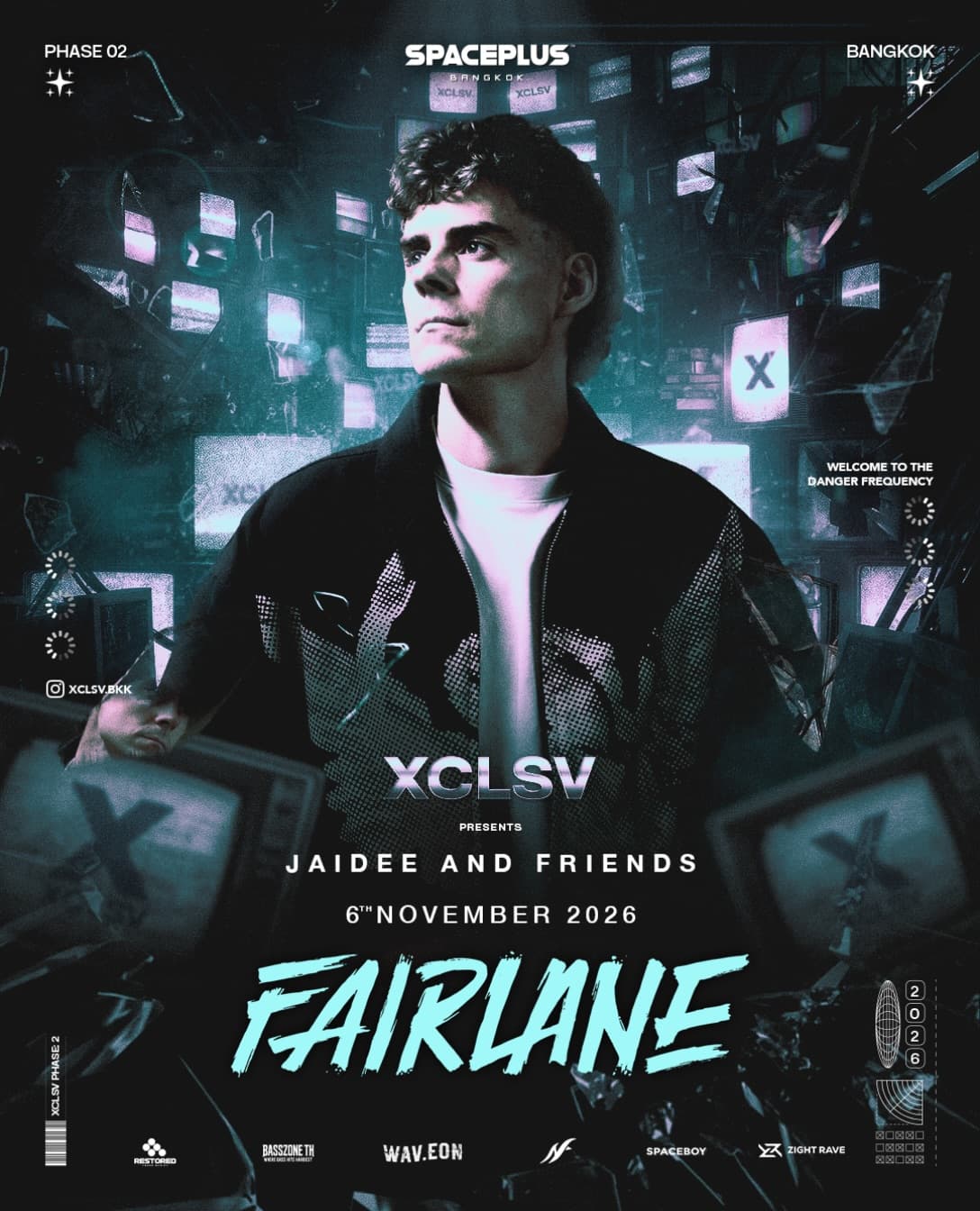 XCLSV — PHASE 02 flyer