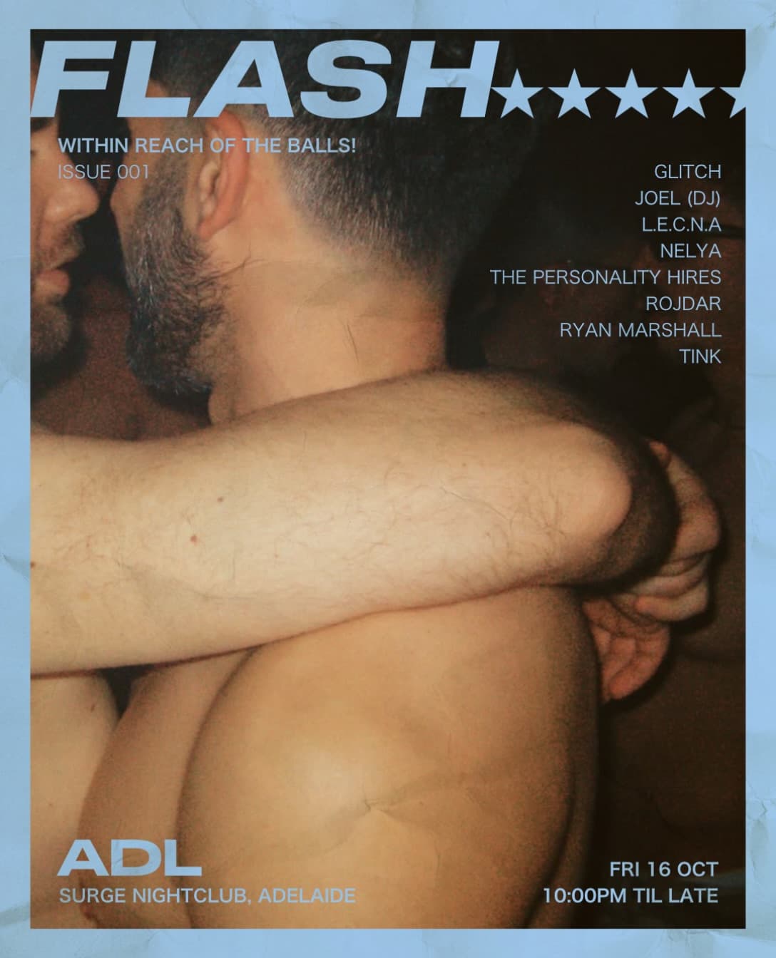 FLASH★ ADELAIDE [ISSUE: 001] flyer