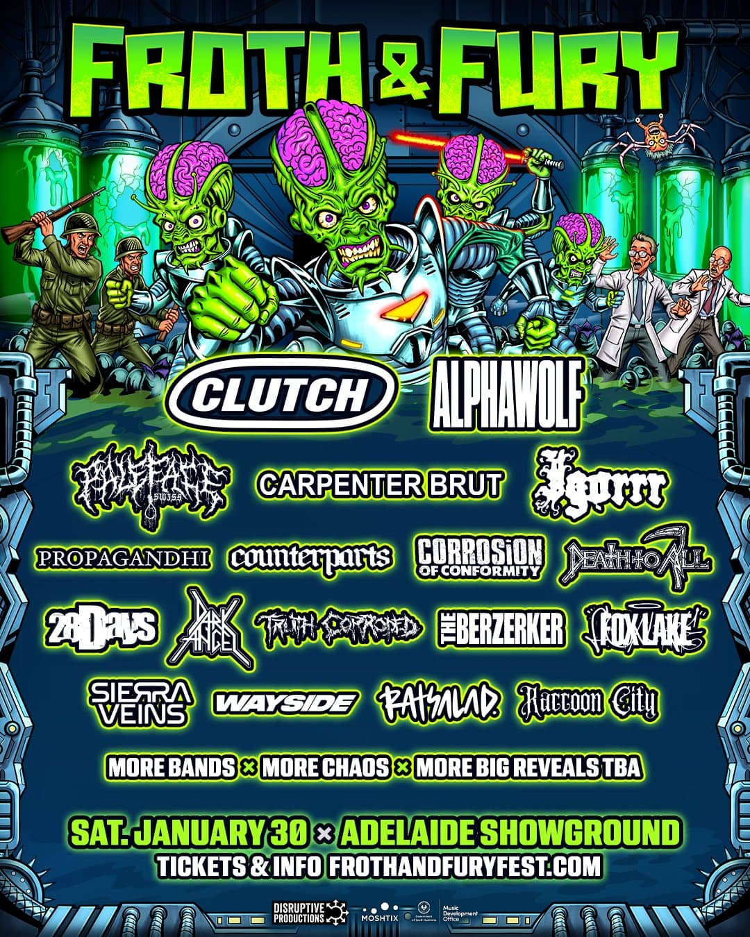 Froth & Fury Fest 2027 flyer