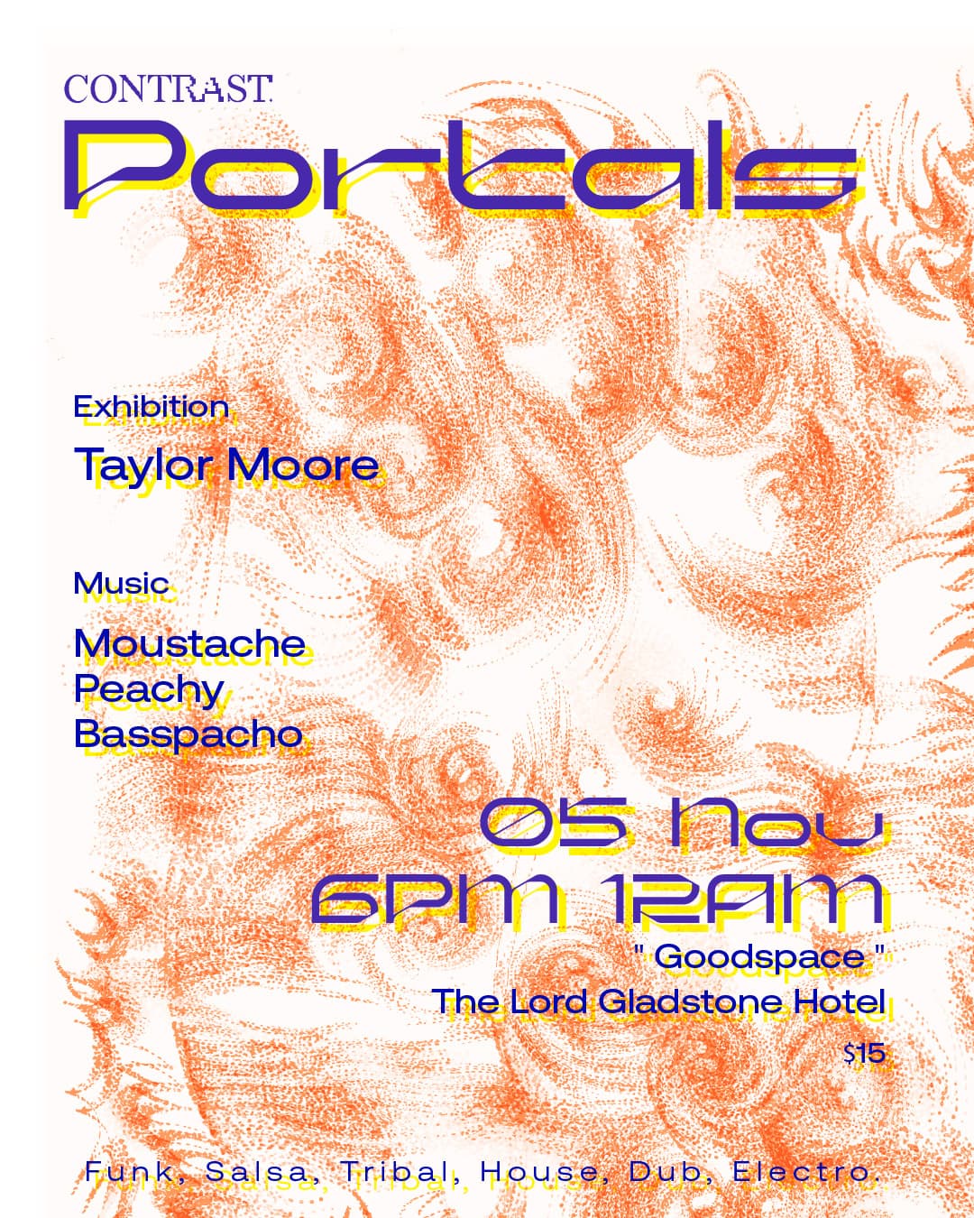 Portals #1 Taylor Moore flyer