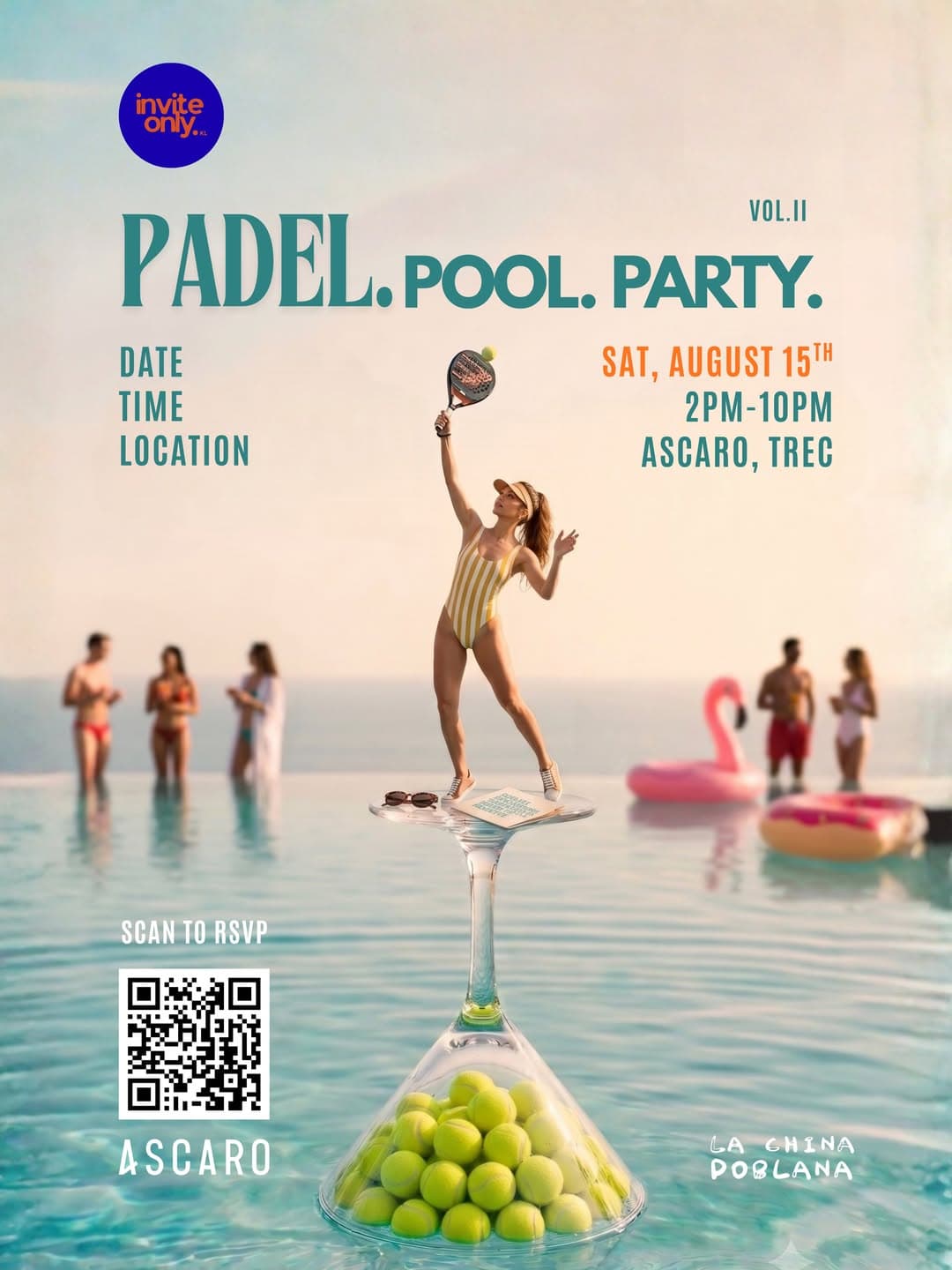 Padel Pool Party Volume II flyer