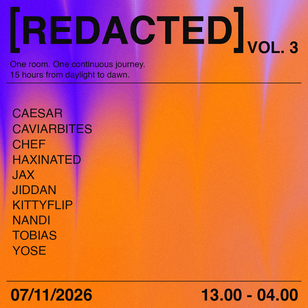 [REDACTED] Vol. 3 flyer