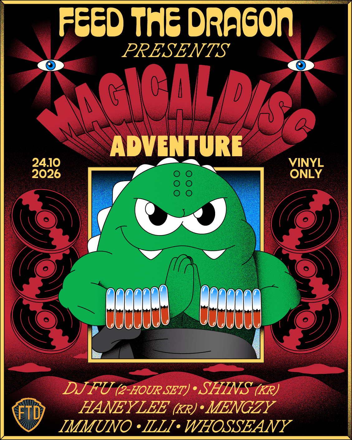Magical Disc Adventure flyer