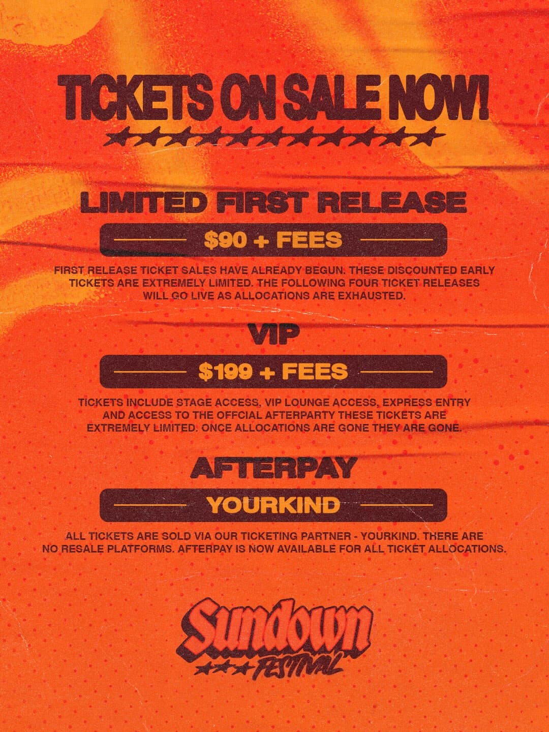 Sundown Music Festival flyer - image 2 of 4