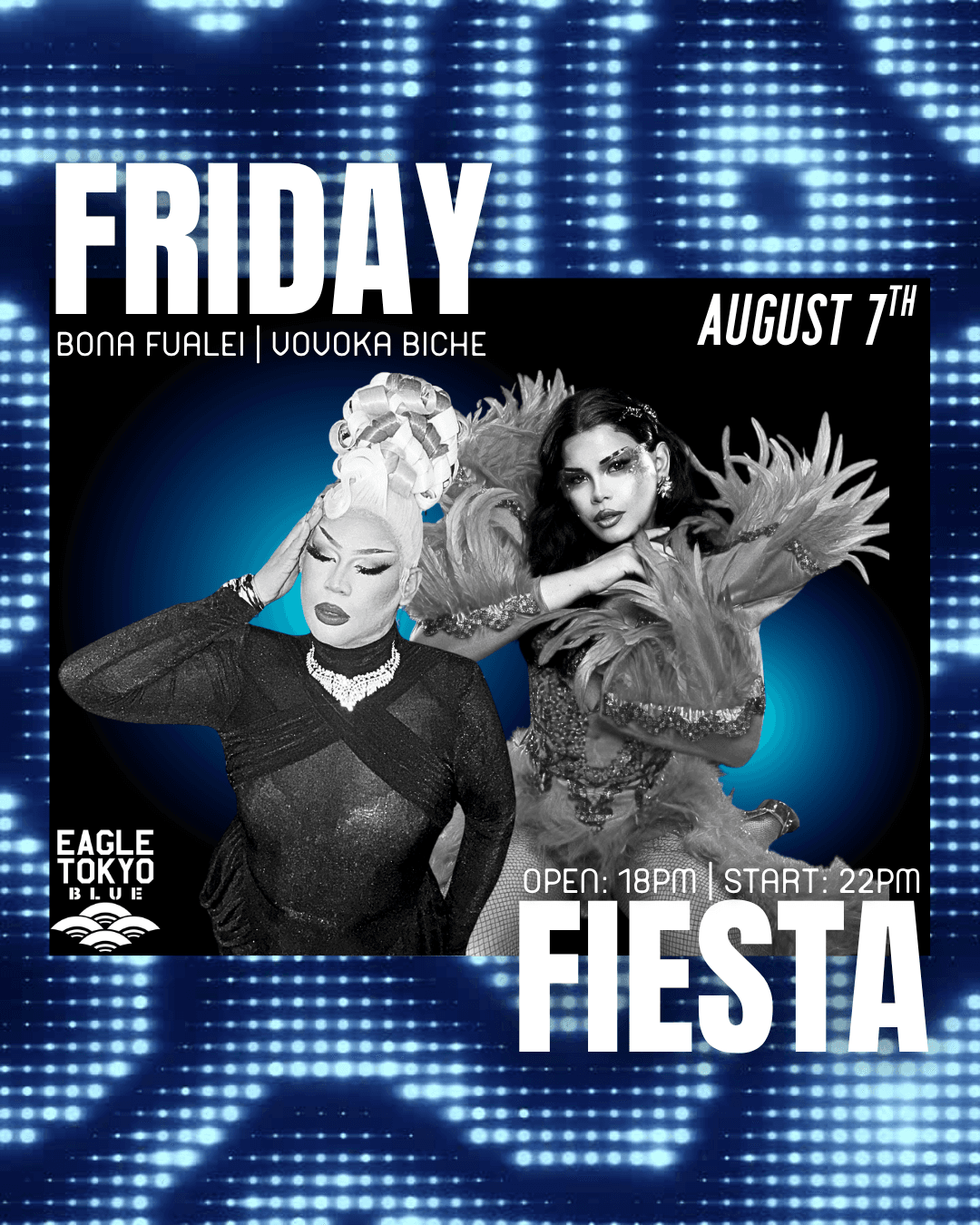 [EAGLE TOKYO BLUE] FRIDAY FIESTA flyer - image 3 of 3