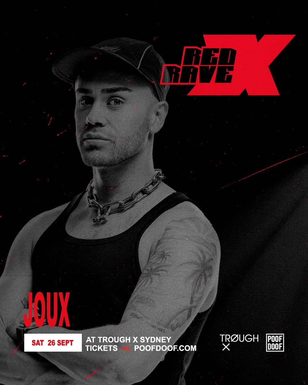 RED RAVE X Sydney flyer - image 2 of 4