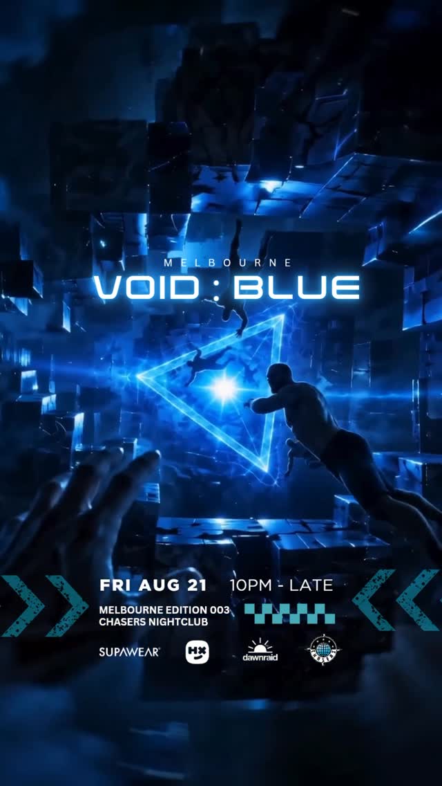 VOID:BLUE flyer - image 2 of 2