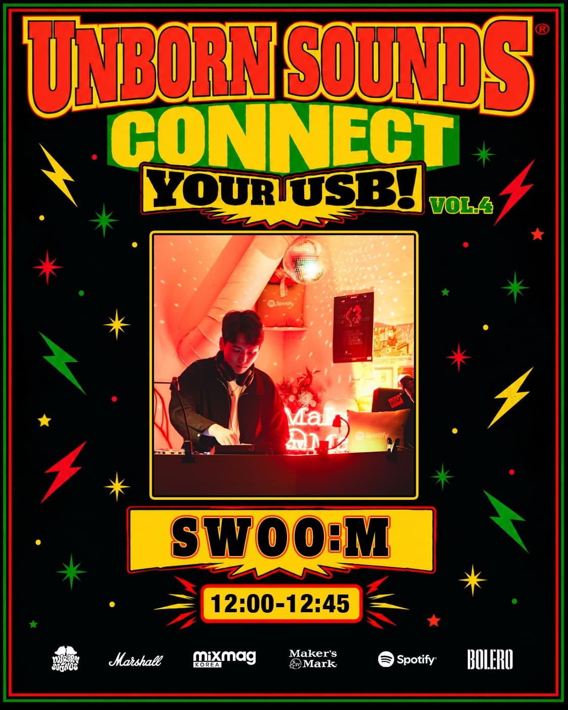 UNBORN SOUNDS PRESENTS CONNECT YOUR USB VOL. 4 flyer - image 2 of 12