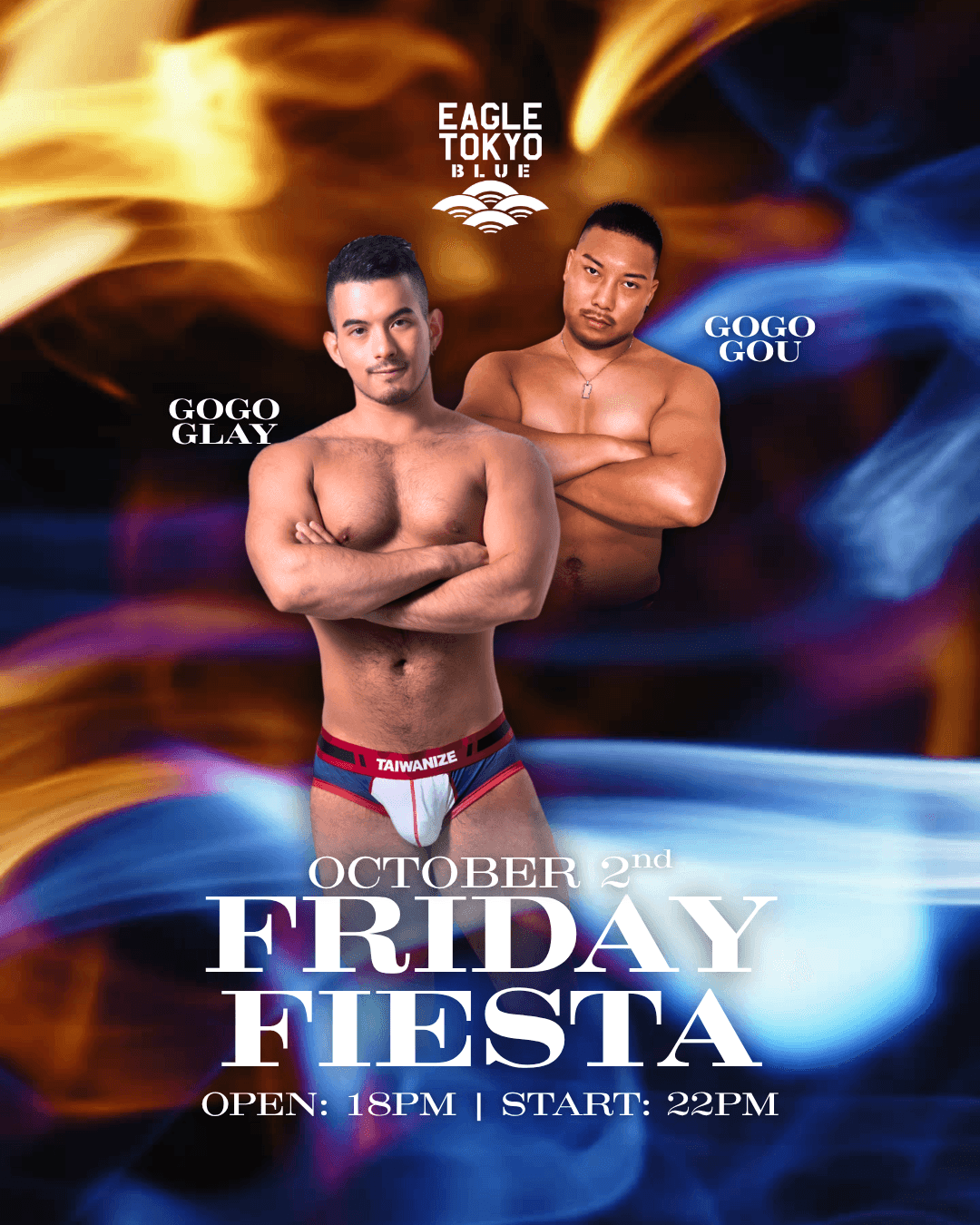 [EAGLE TOKYO BLUE] FRIDAY FIESTA flyer