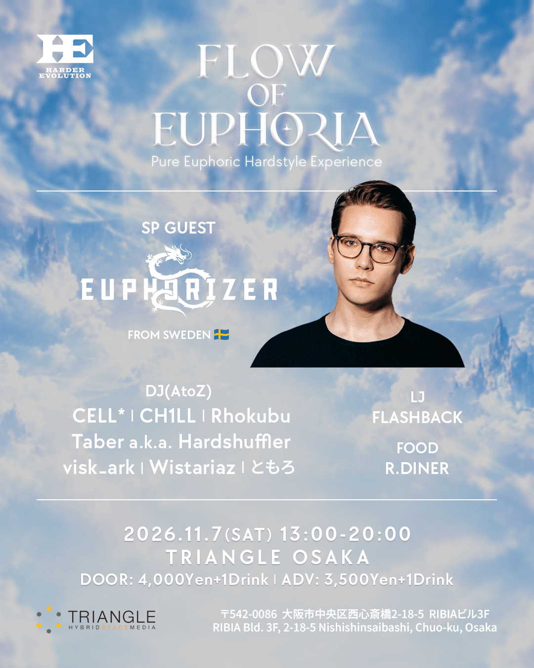 HARDER EVOLUTION presents: Flow of Euphoria feat. Euphorizer flyer