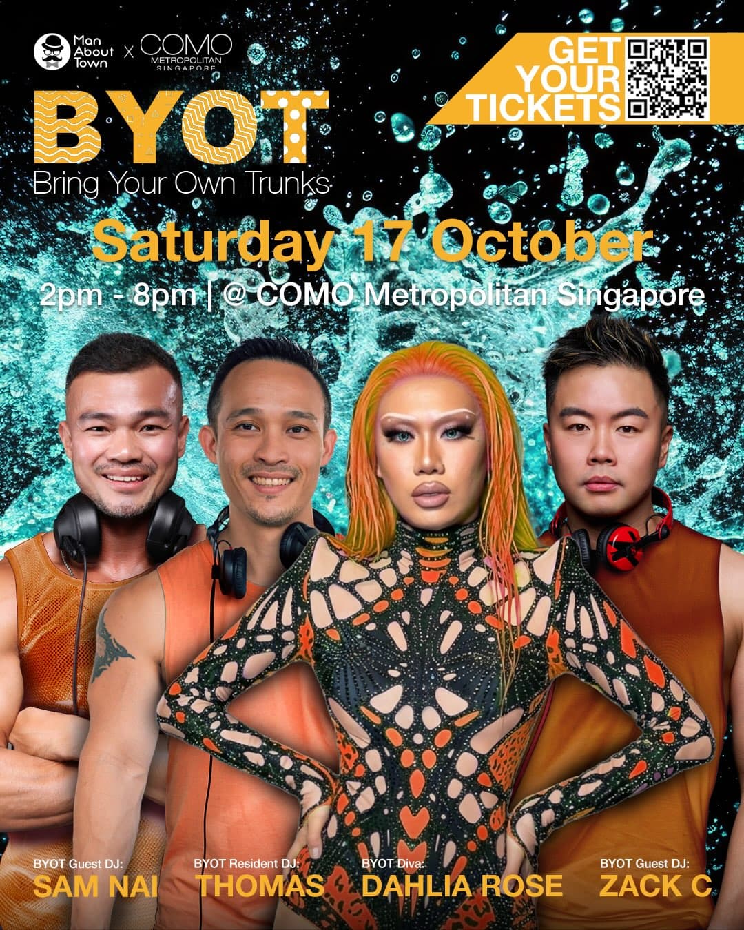 BYOT - Bring Your Own Trunks flyer