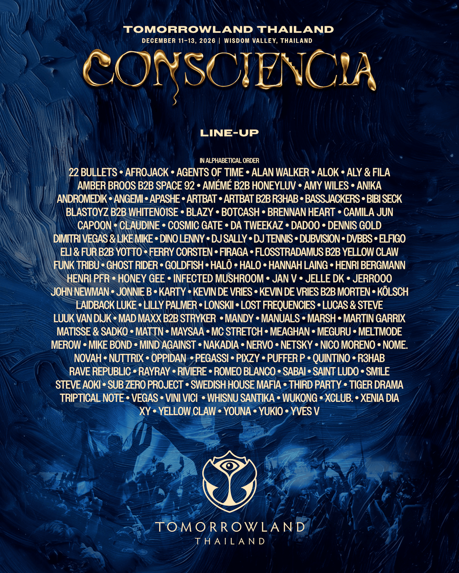 Tomorrowland Thailand 2026 flyer - image 2 of 5