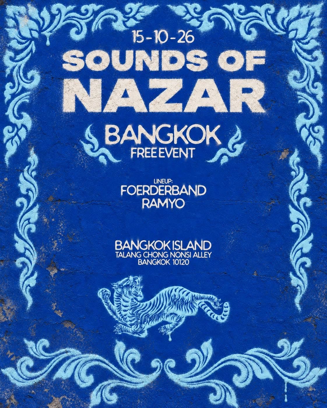 SOUNDS OF NAZAR flyer