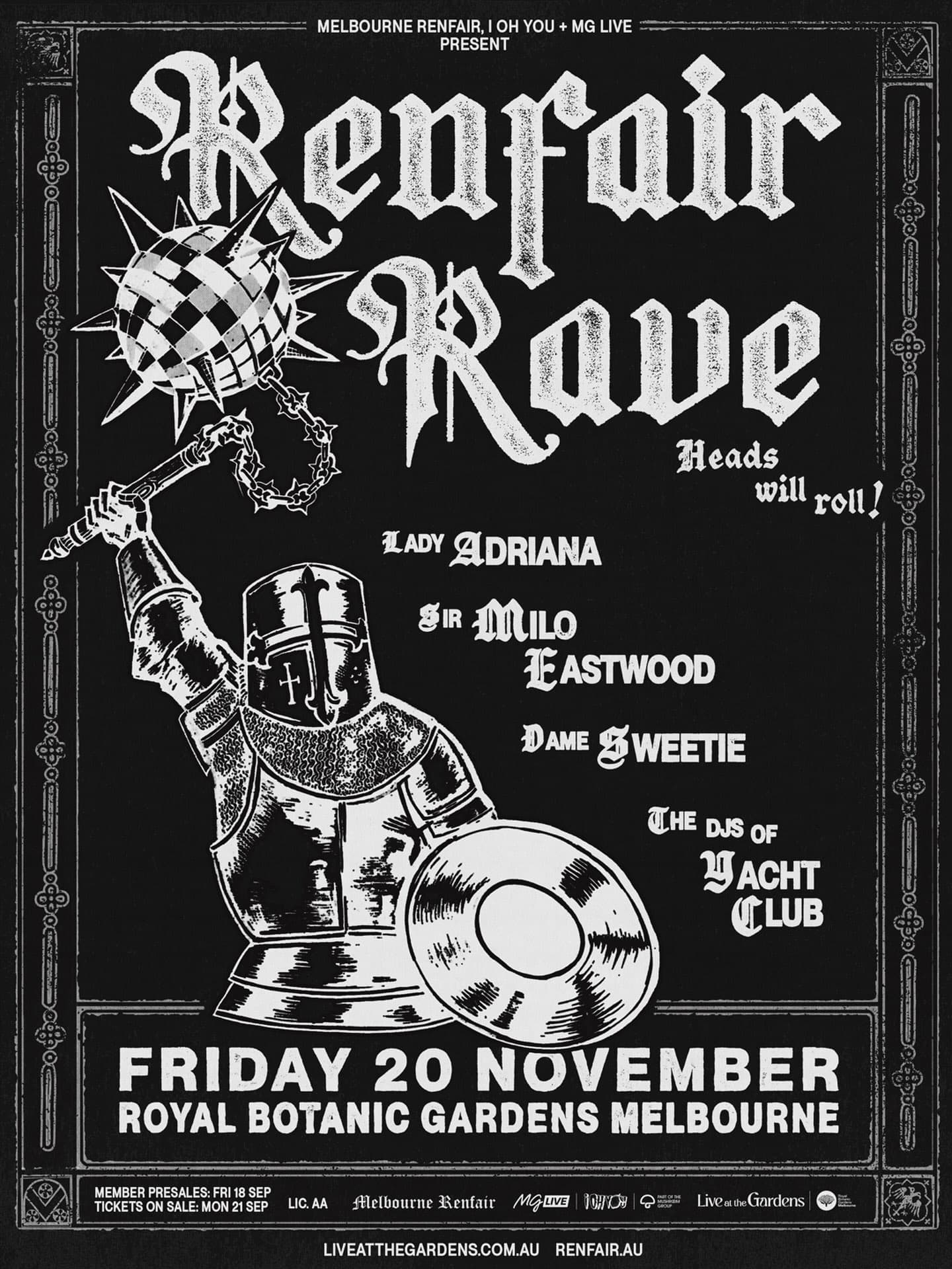 Renfair Rave flyer - image 2 of 2