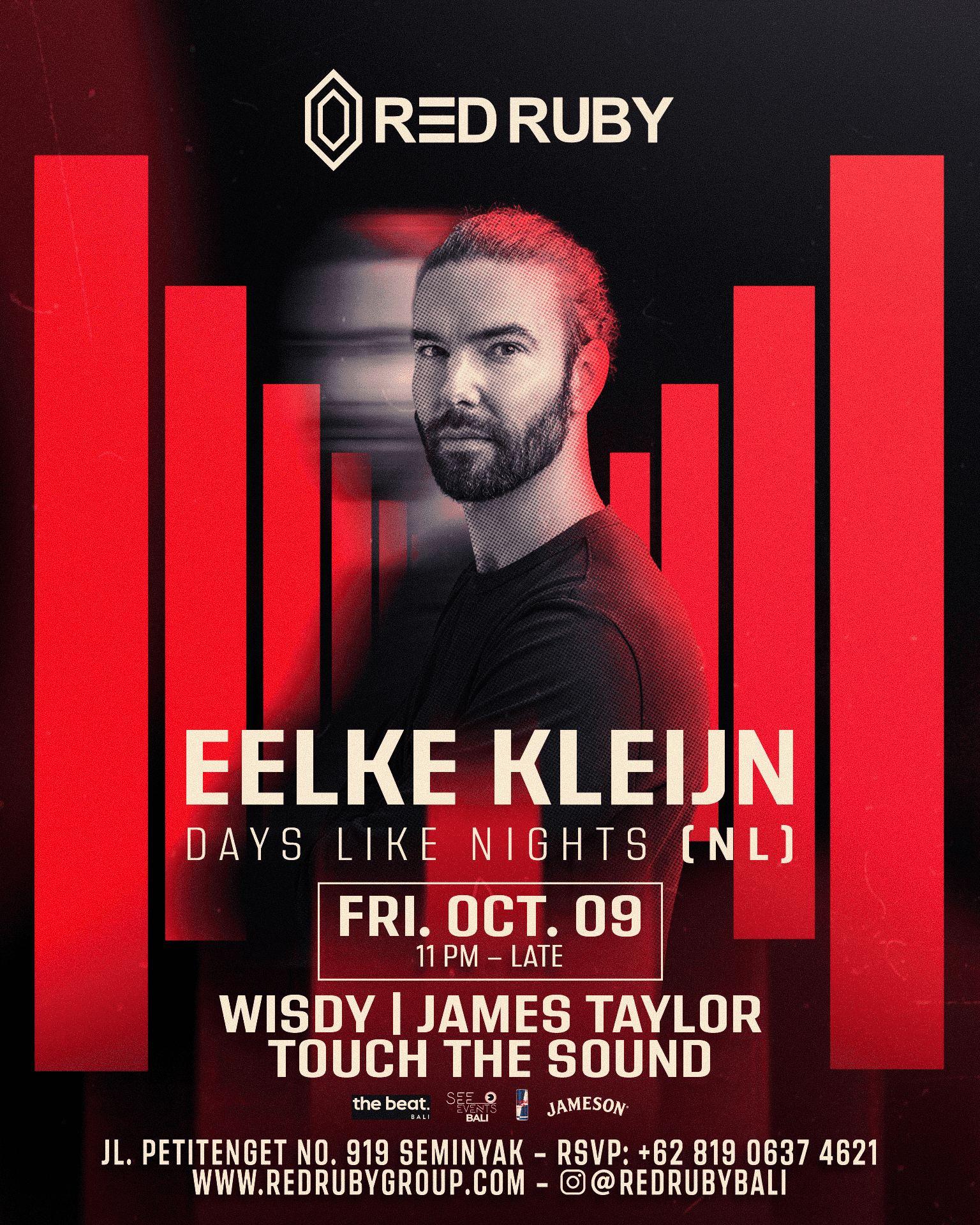 EELKE KLEIJN - DAYS LIKE NIGHTS [NL] flyer