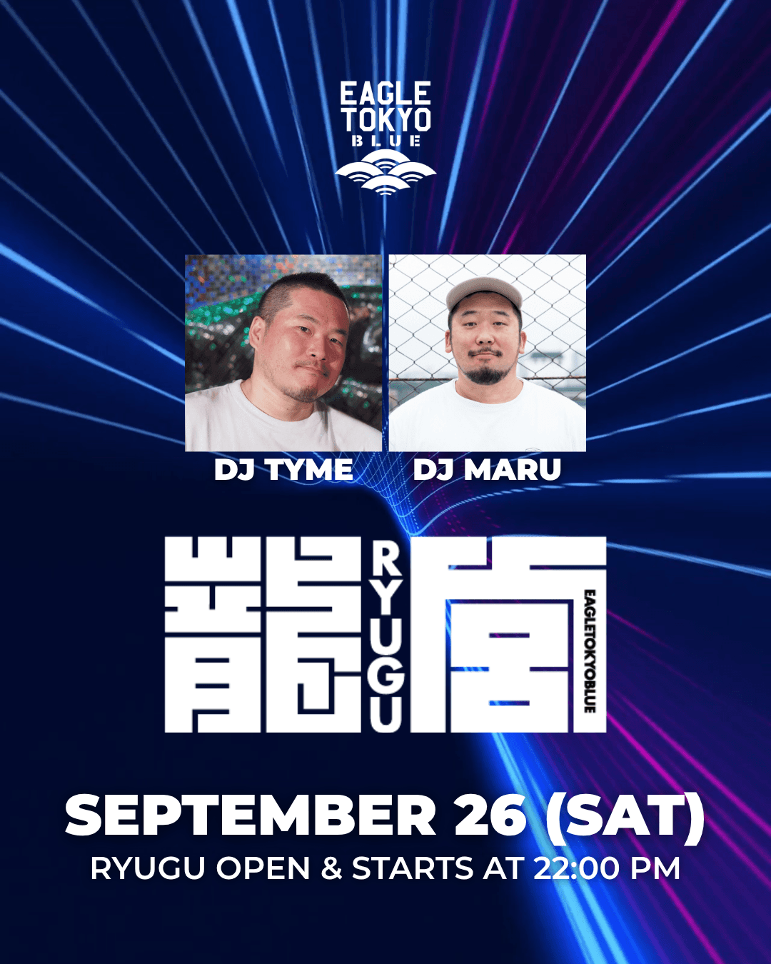[EAGLE TOKYO BLUE] RYUGU flyer