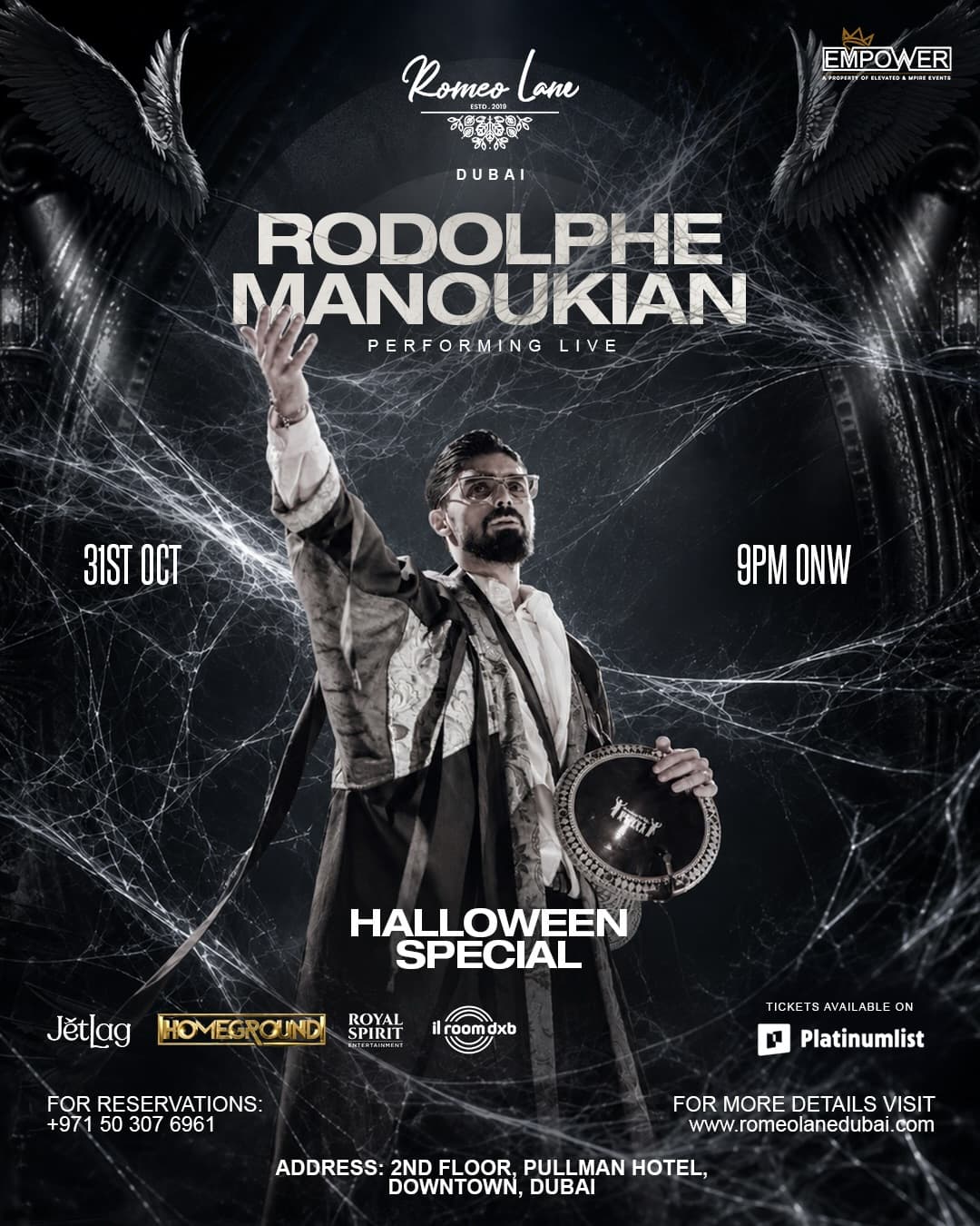 Halloween Special — Rodolphe Manoukian & DJ Maamgi Live flyer