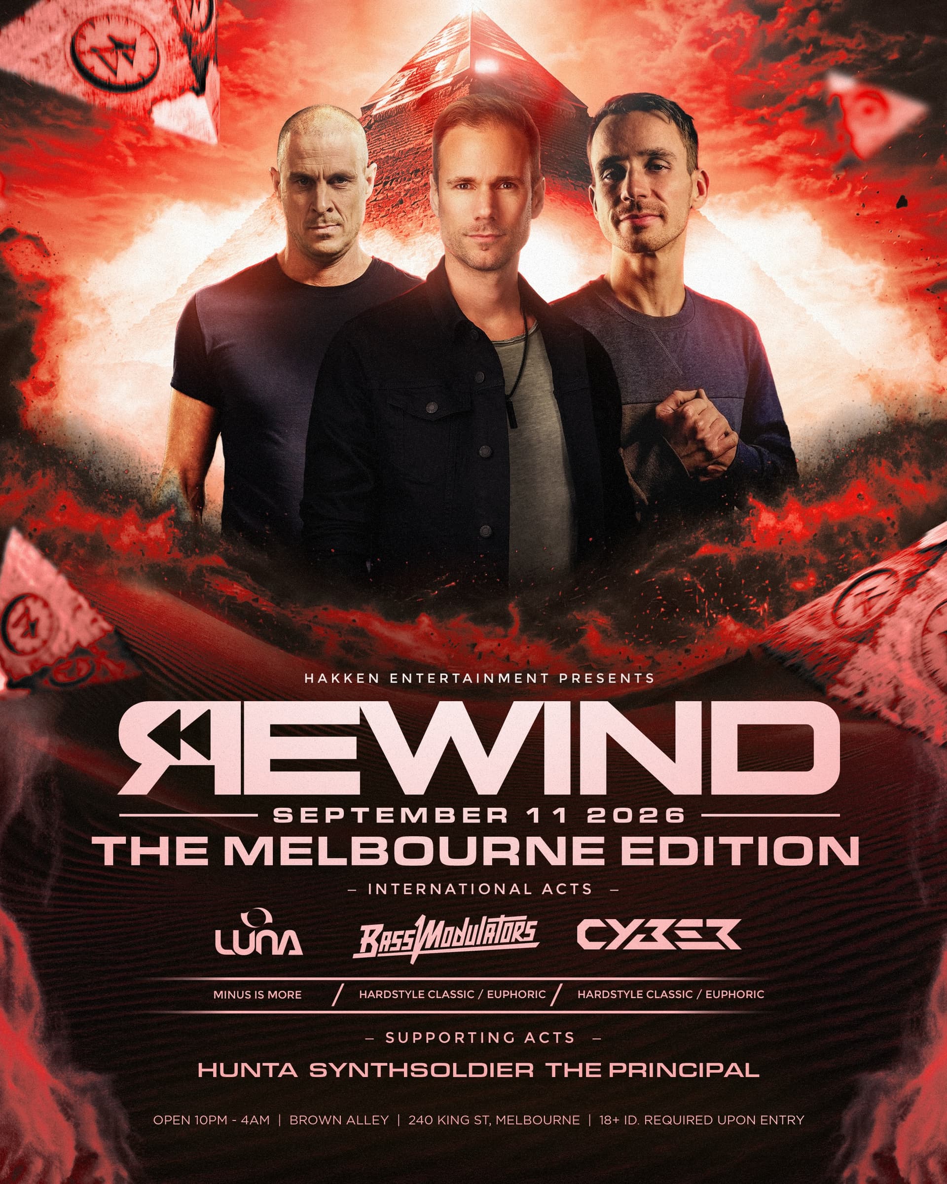 REWIND The Melbourne Edition flyer
