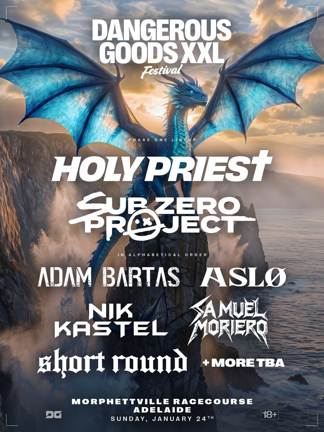 Dangerous Goods XXL Festival - Adelaide 2027 flyer