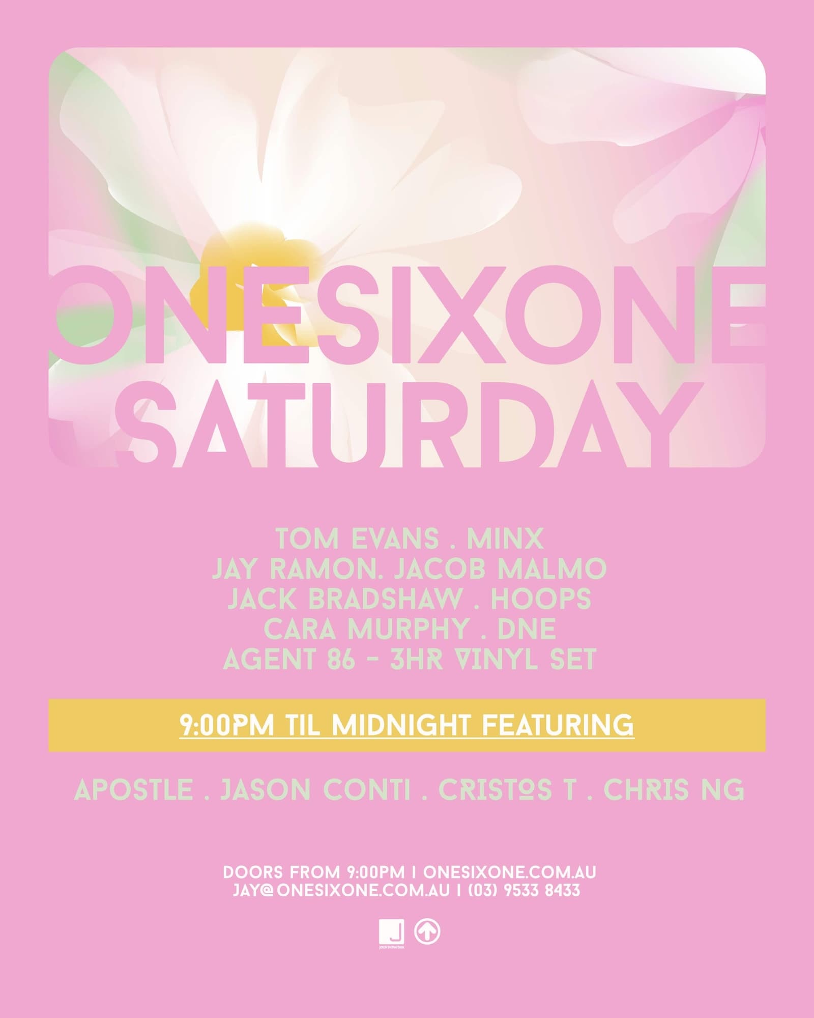 Audio Porn - onesixone Saturday's flyer - image 2 of 2