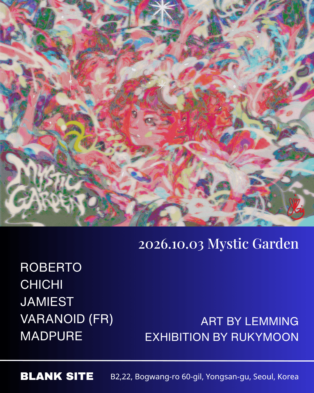 Mystic Garden flyer