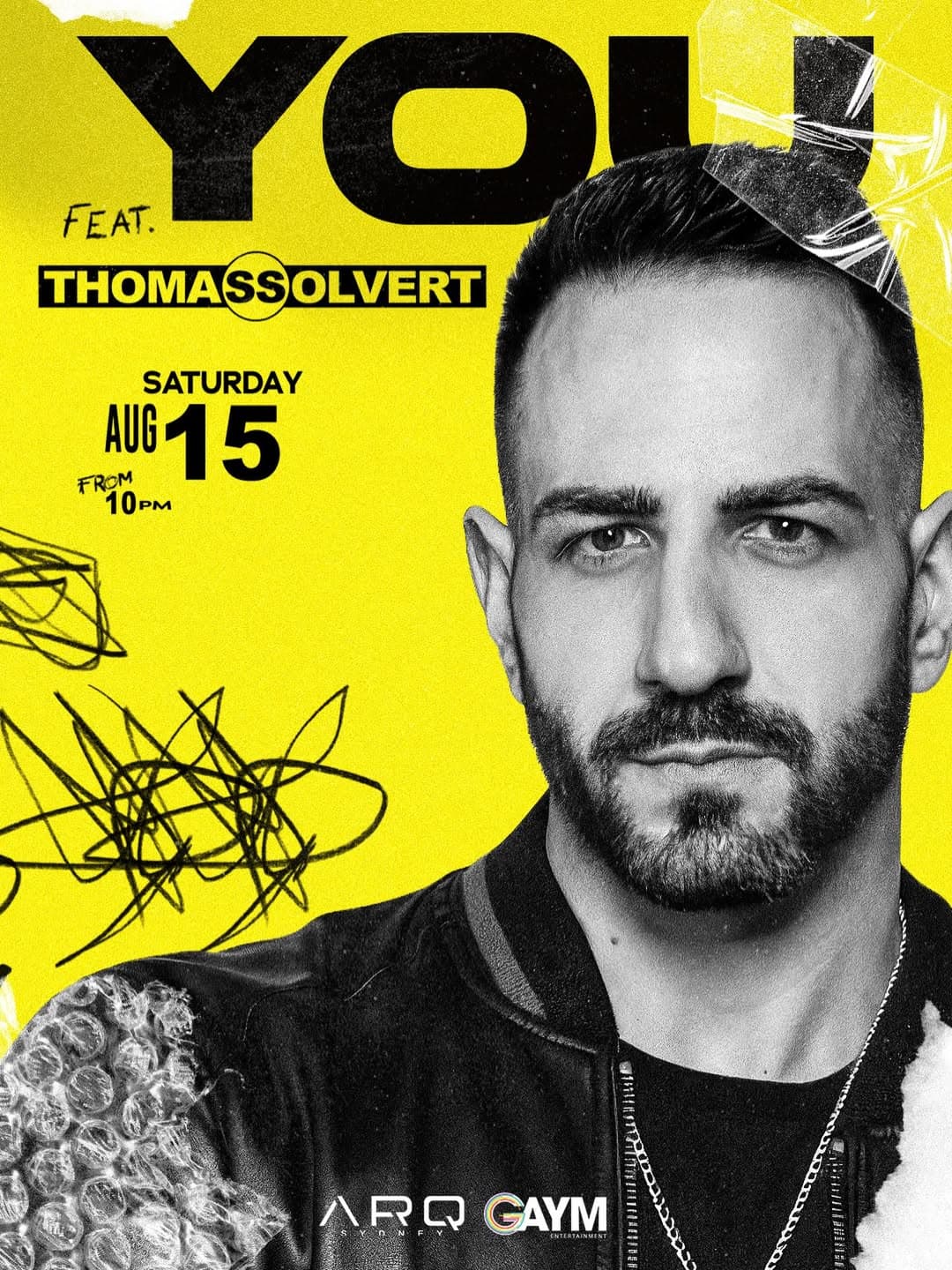 YOU feat. THOMAS SOLVERT (XXL The Arena Takeover) flyer