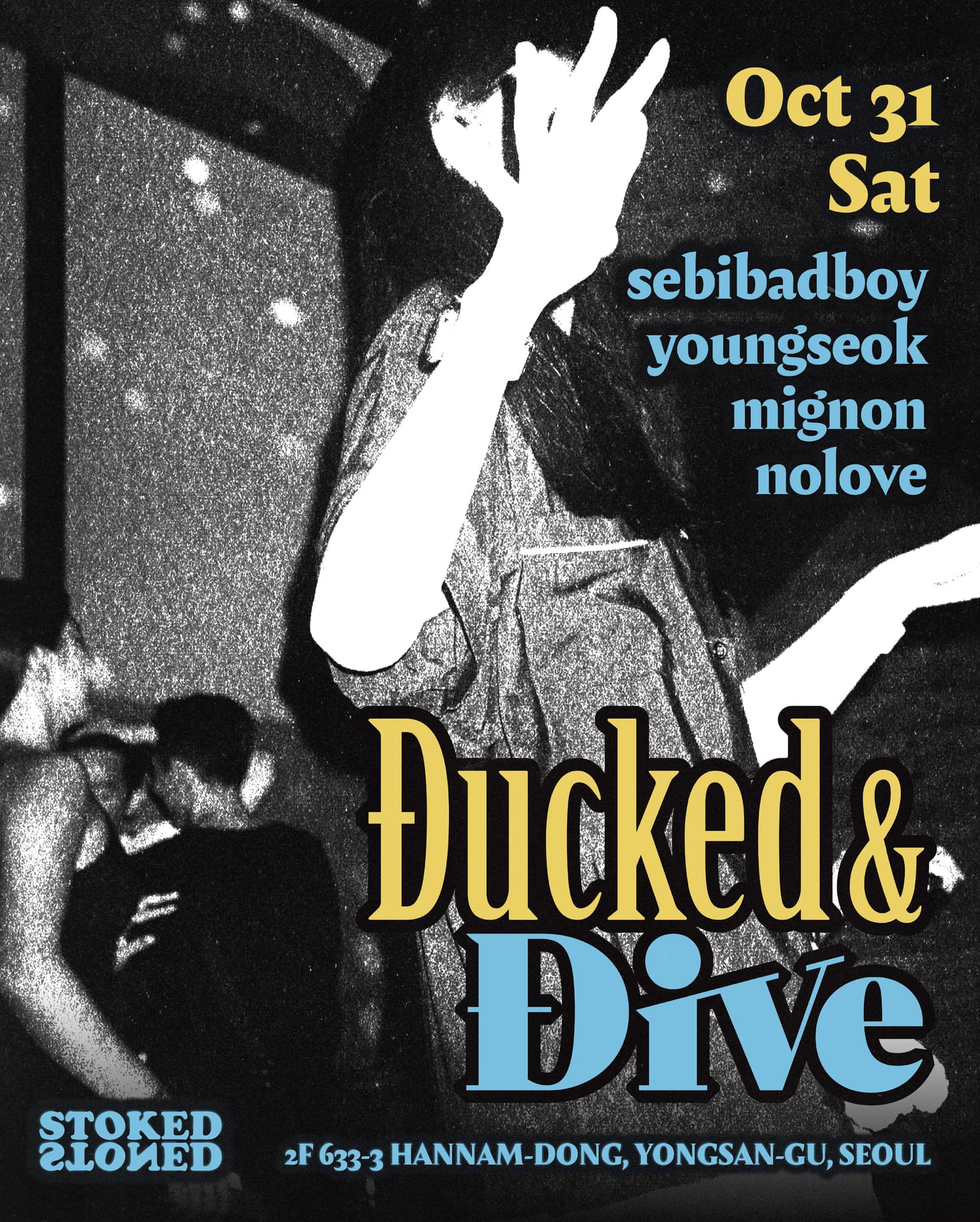 Ducked & Dive flyer
