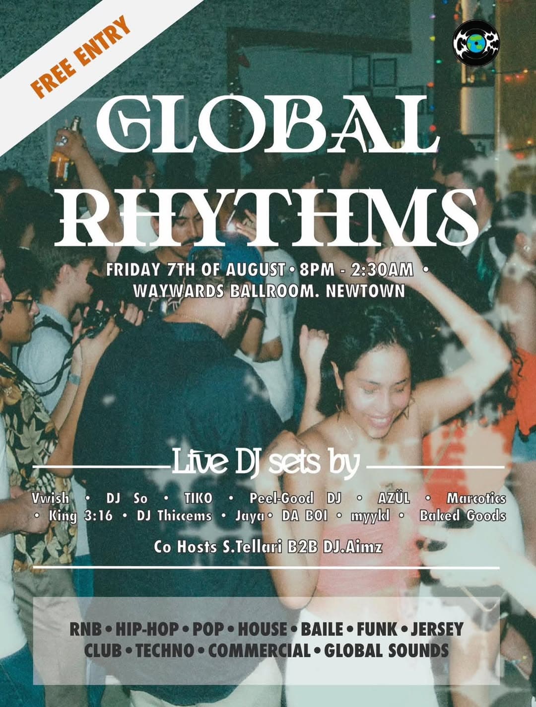Global Rhythms flyer